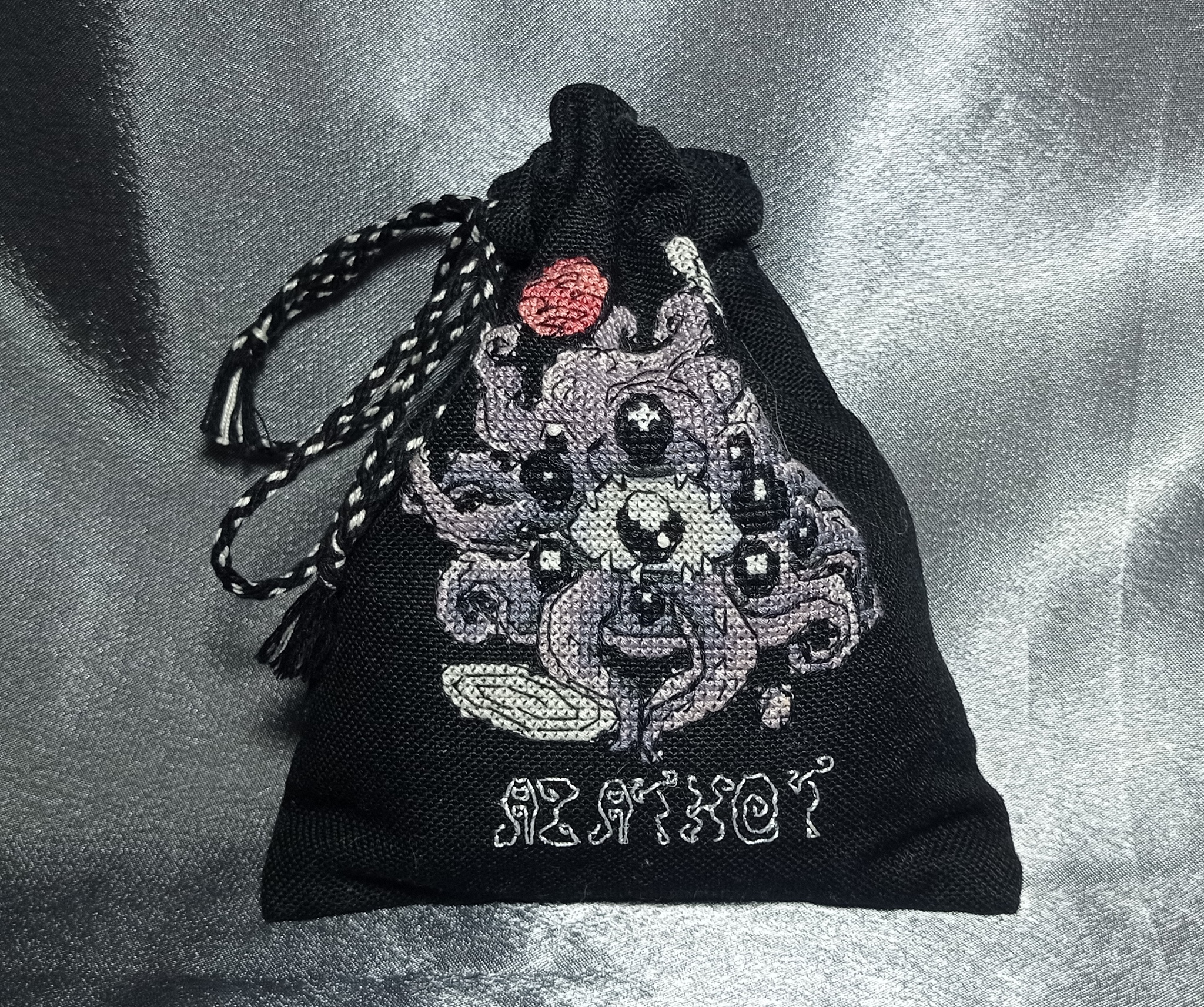 Bags as a gift from the Great Ancients - Handmade, With your own hands, Needlework, Needlework without process, Hobby, Howard Phillips Lovecraft, Cthulhu, Myths of Cthulhu, Shub-Niggurat, Azatot, Sewing, Crochet, VKontakte (link), Longpost