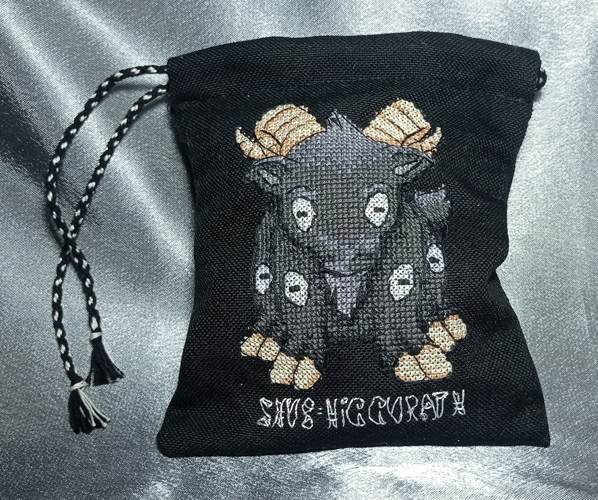 Bags as a gift from the Great Ancients - Handmade, With your own hands, Needlework, Needlework without process, Hobby, Howard Phillips Lovecraft, Cthulhu, Myths of Cthulhu, Shub-Niggurat, Azatot, Sewing, Crochet, VKontakte (link), Longpost