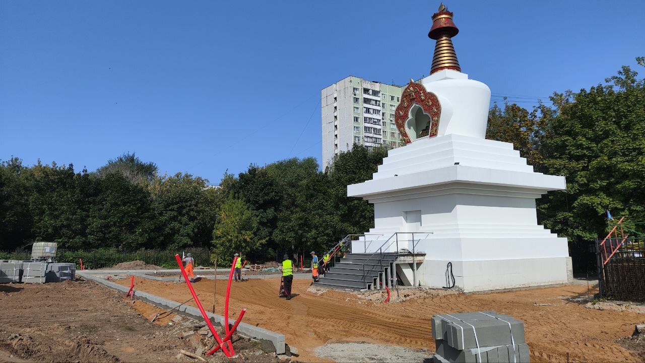 Moscow church news - Buddhism, Moscow, Temple construction, The photo, Longpost