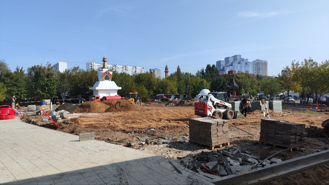 Moscow church news - Buddhism, Moscow, Temple construction, The photo, Longpost