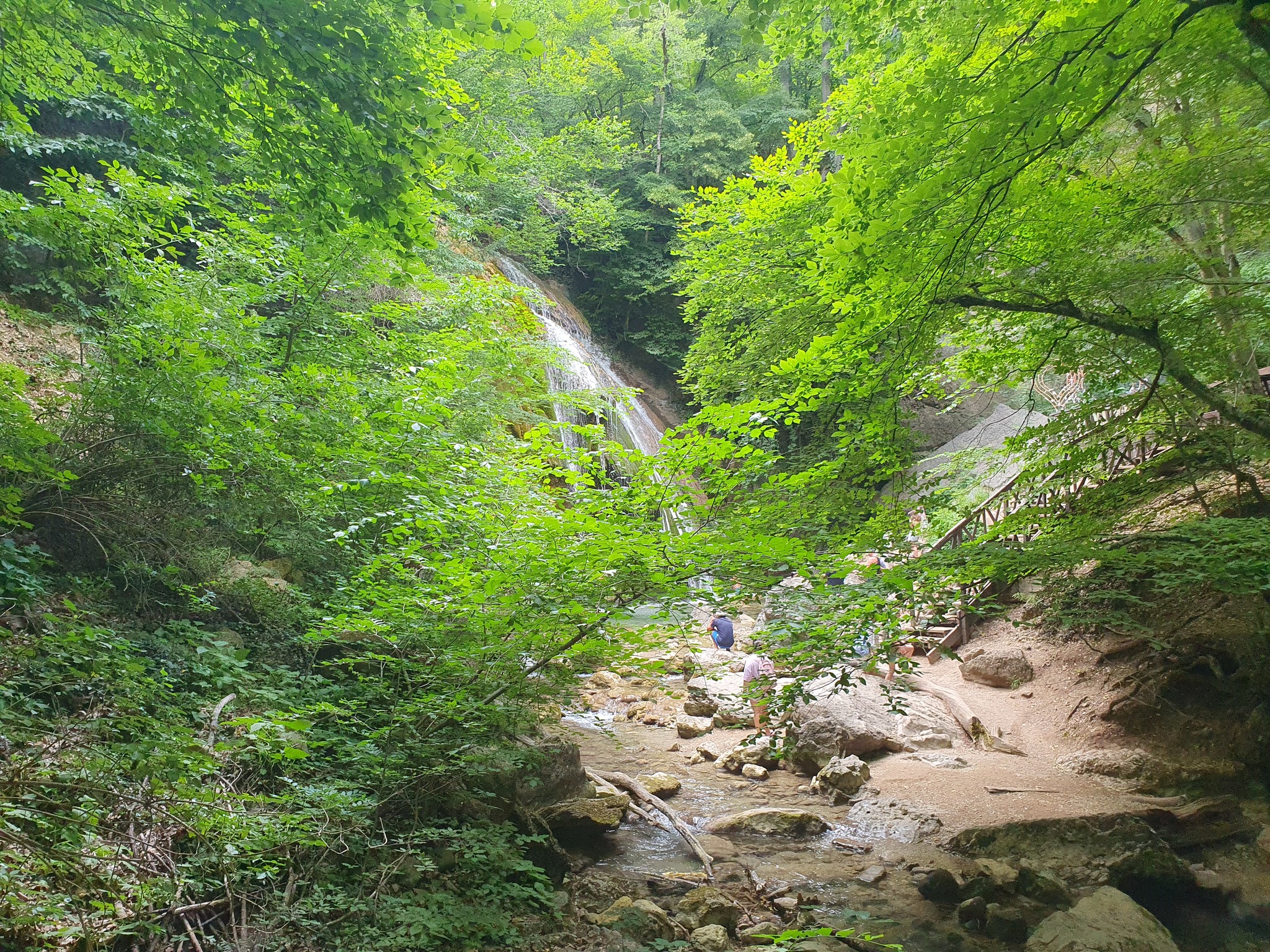 To the Jur-Jur waterfall - My, Jur-Jur, Crimea, Travels, Travel across Russia, Tourism, Alushta, Longpost