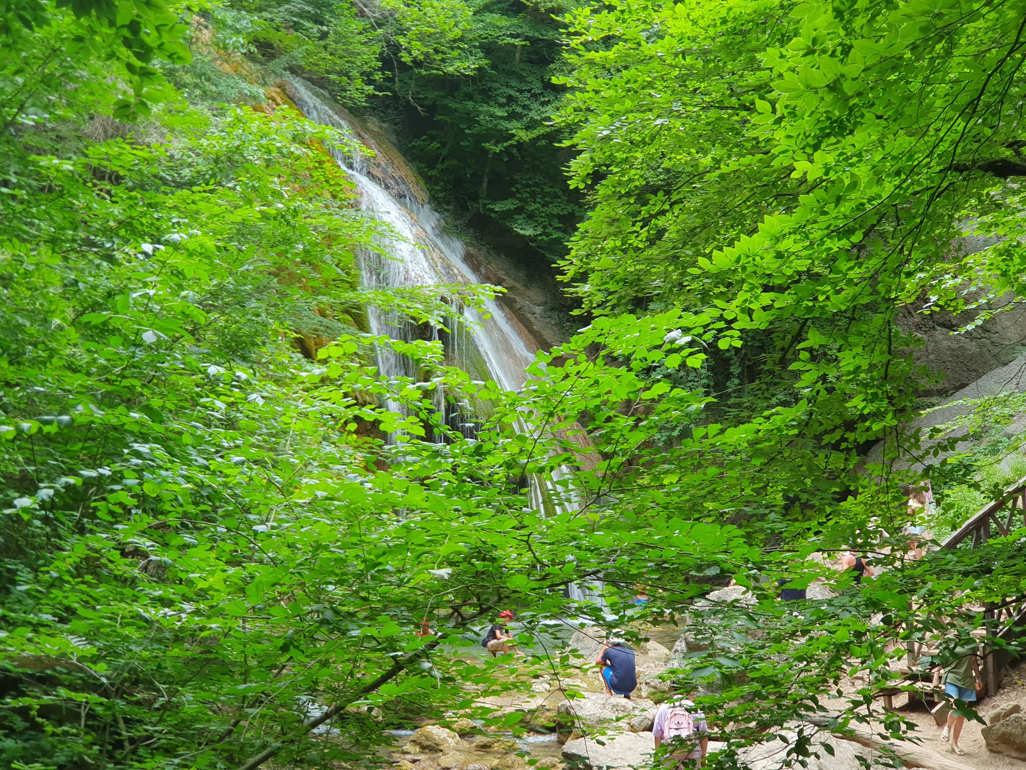 To the Jur-Jur waterfall - My, Jur-Jur, Crimea, Travels, Travel across Russia, Tourism, Alushta, Longpost