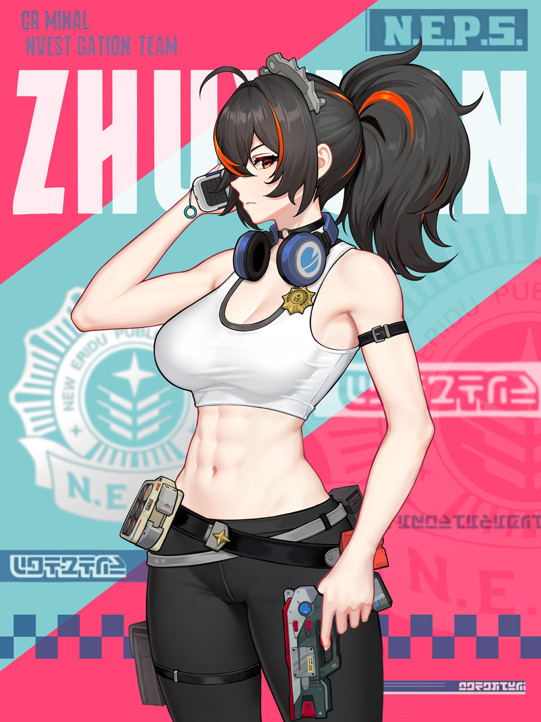 Zhu Yuan - Anime Art, Zenless Zone Zero, Zhu Yuan (zzz), Yunkaiming