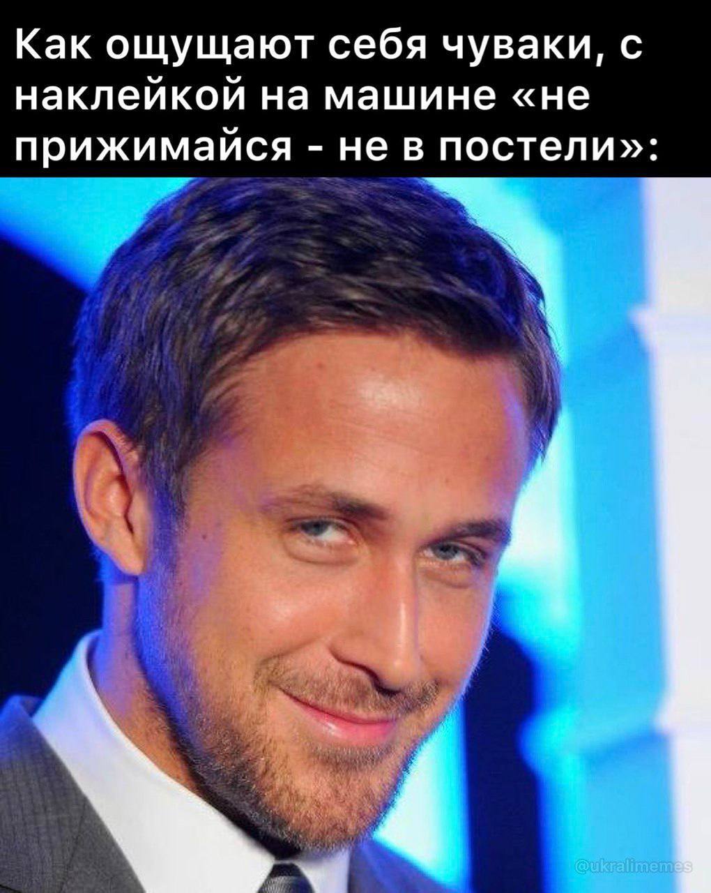 Sticker - Humor, Picture with text, Memes, Auto, Stickers on cars, Ryan Gosling, Telegram (link)