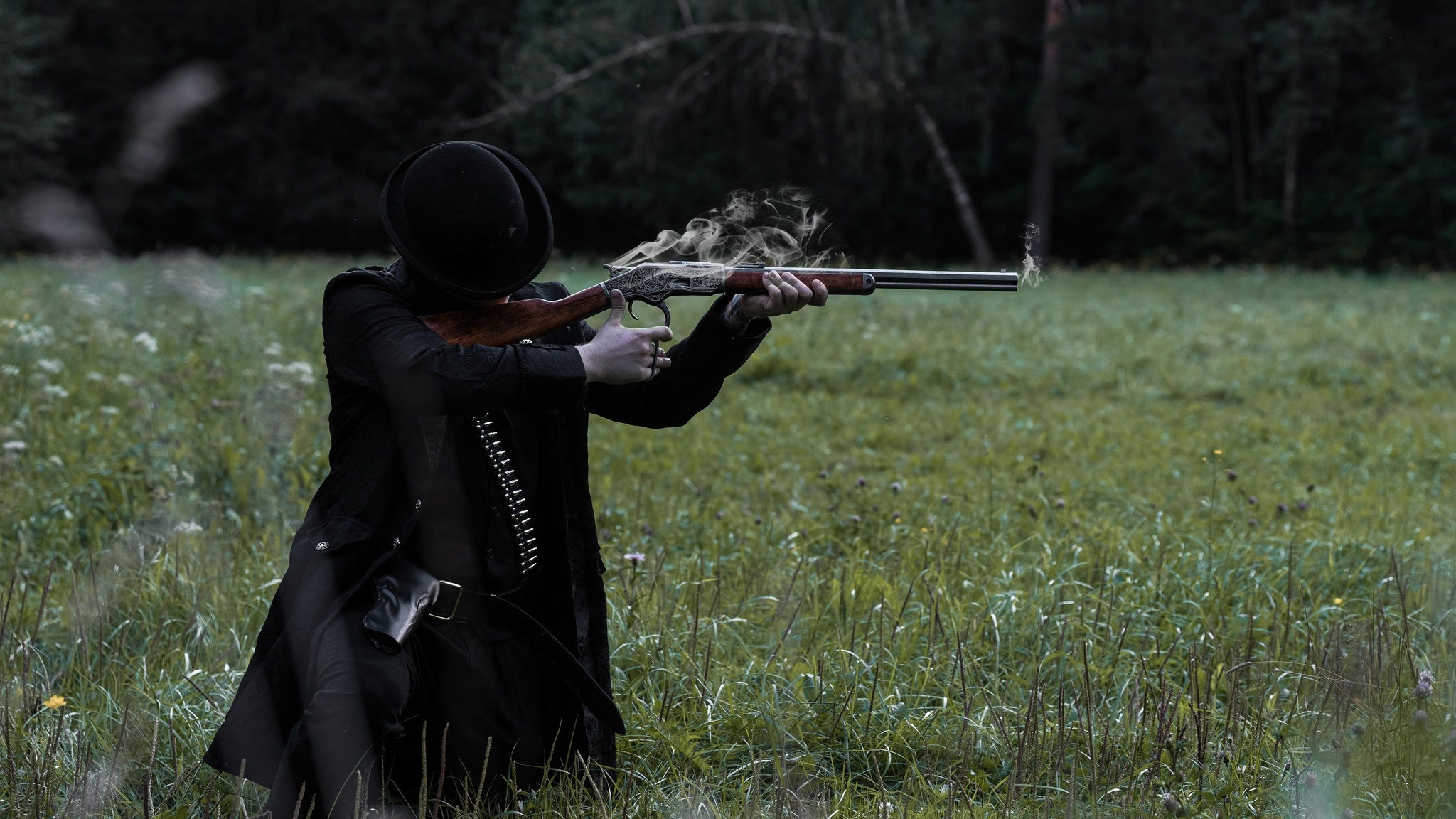 Pikabushnik for 5 years now, I decided to make my first post with cosplay from the game Hunt: Showdown - My, Hunt: Showdown, Cosplay, PHOTOSESSION, Video game, Western film, Longpost, The photo