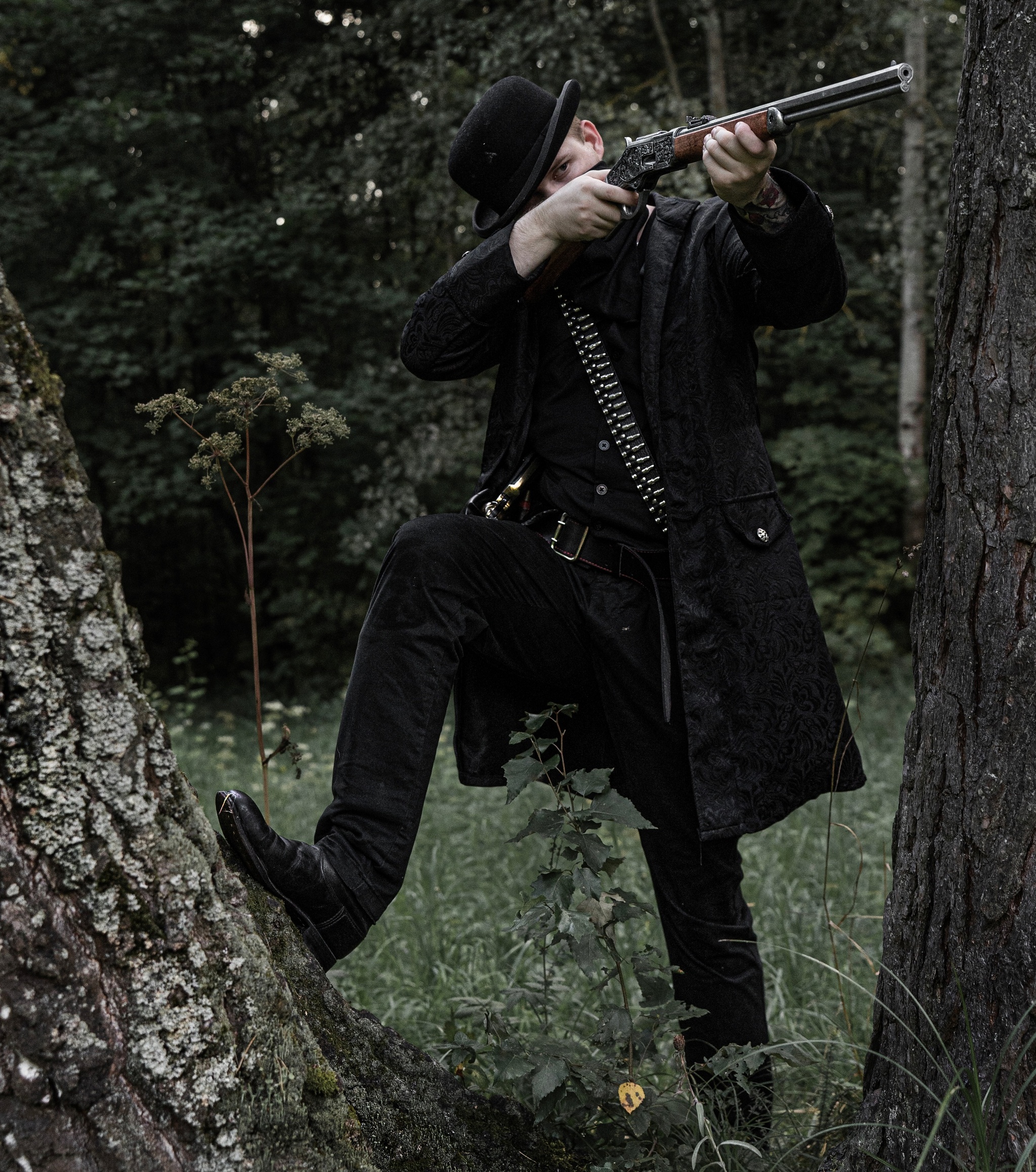 Pikabushnik for 5 years now, I decided to make my first post with cosplay from the game Hunt: Showdown - My, Hunt: Showdown, Cosplay, PHOTOSESSION, Video game, Western film, Longpost, The photo