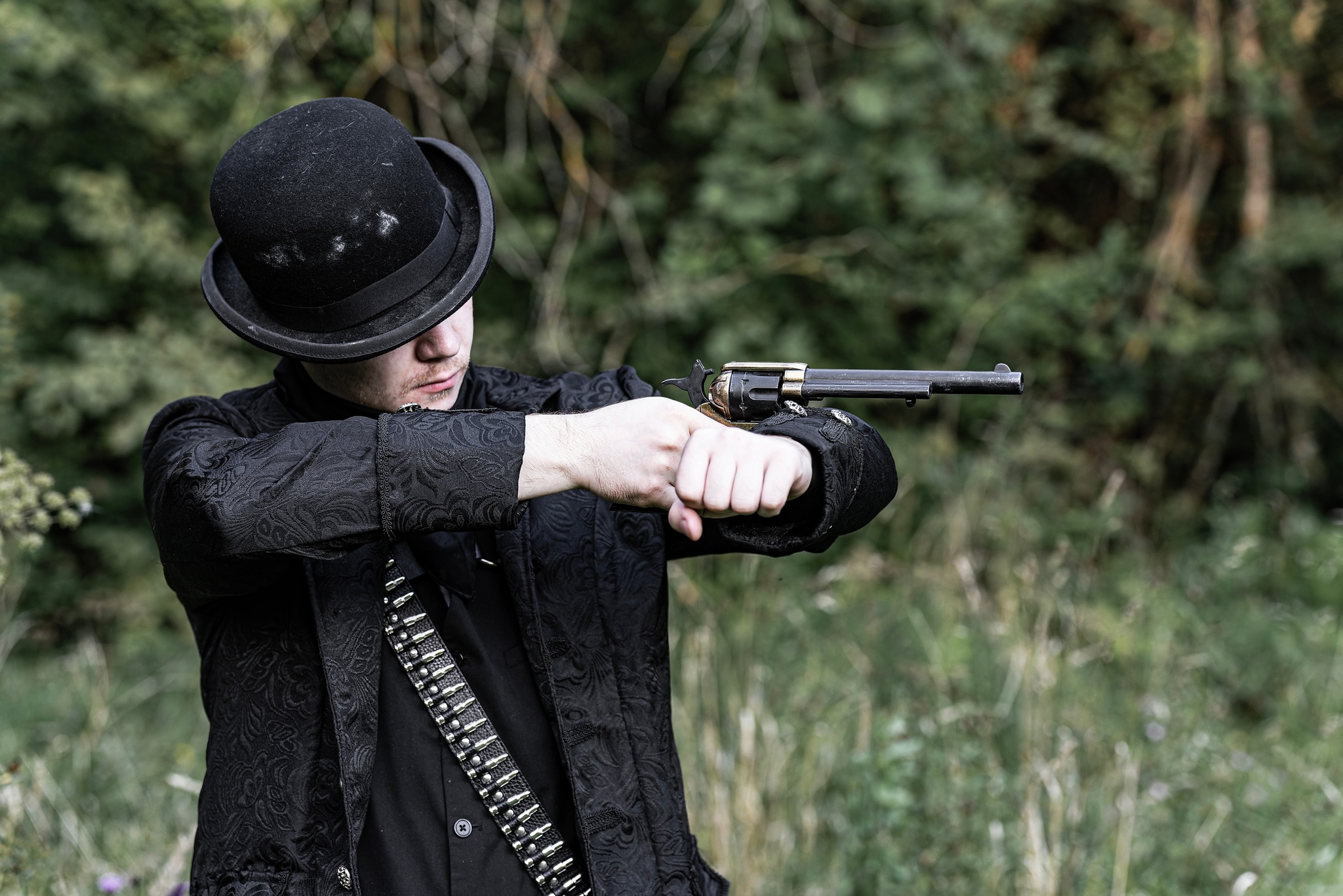 Pikabushnik for 5 years now, I decided to make my first post with cosplay from the game Hunt: Showdown - My, Hunt: Showdown, Cosplay, PHOTOSESSION, Video game, Western film, Longpost, The photo