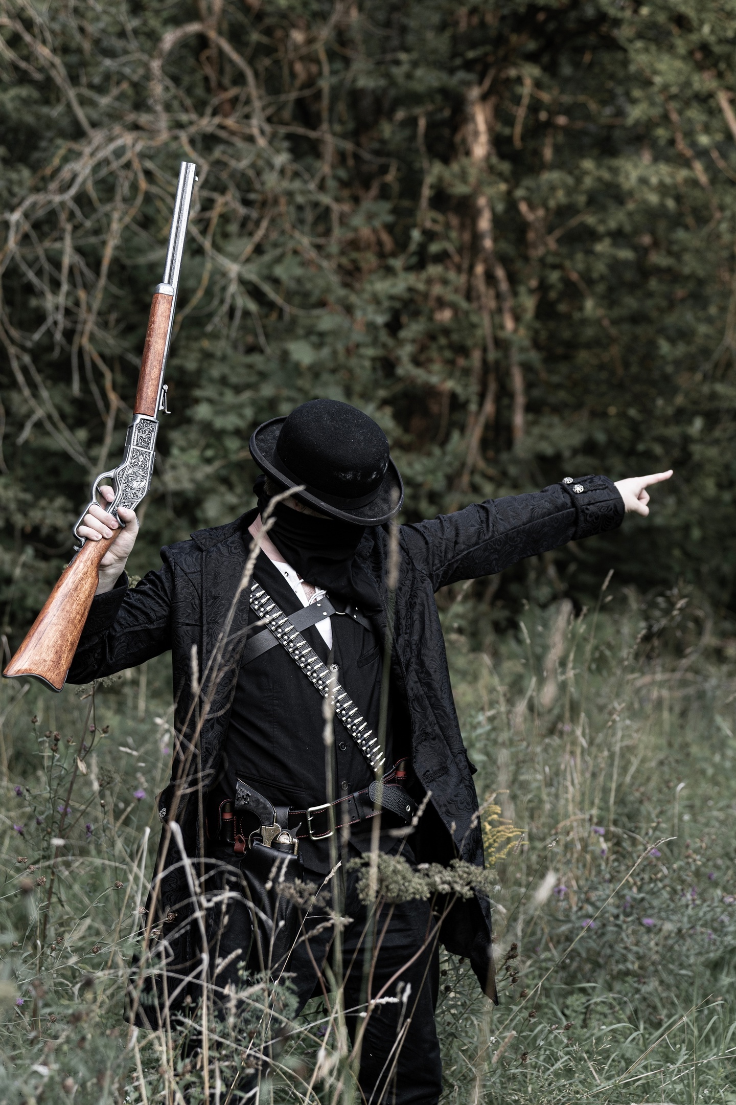 Pikabushnik for 5 years now, I decided to make my first post with cosplay from the game Hunt: Showdown - My, Hunt: Showdown, Cosplay, PHOTOSESSION, Video game, Western film, Longpost, The photo