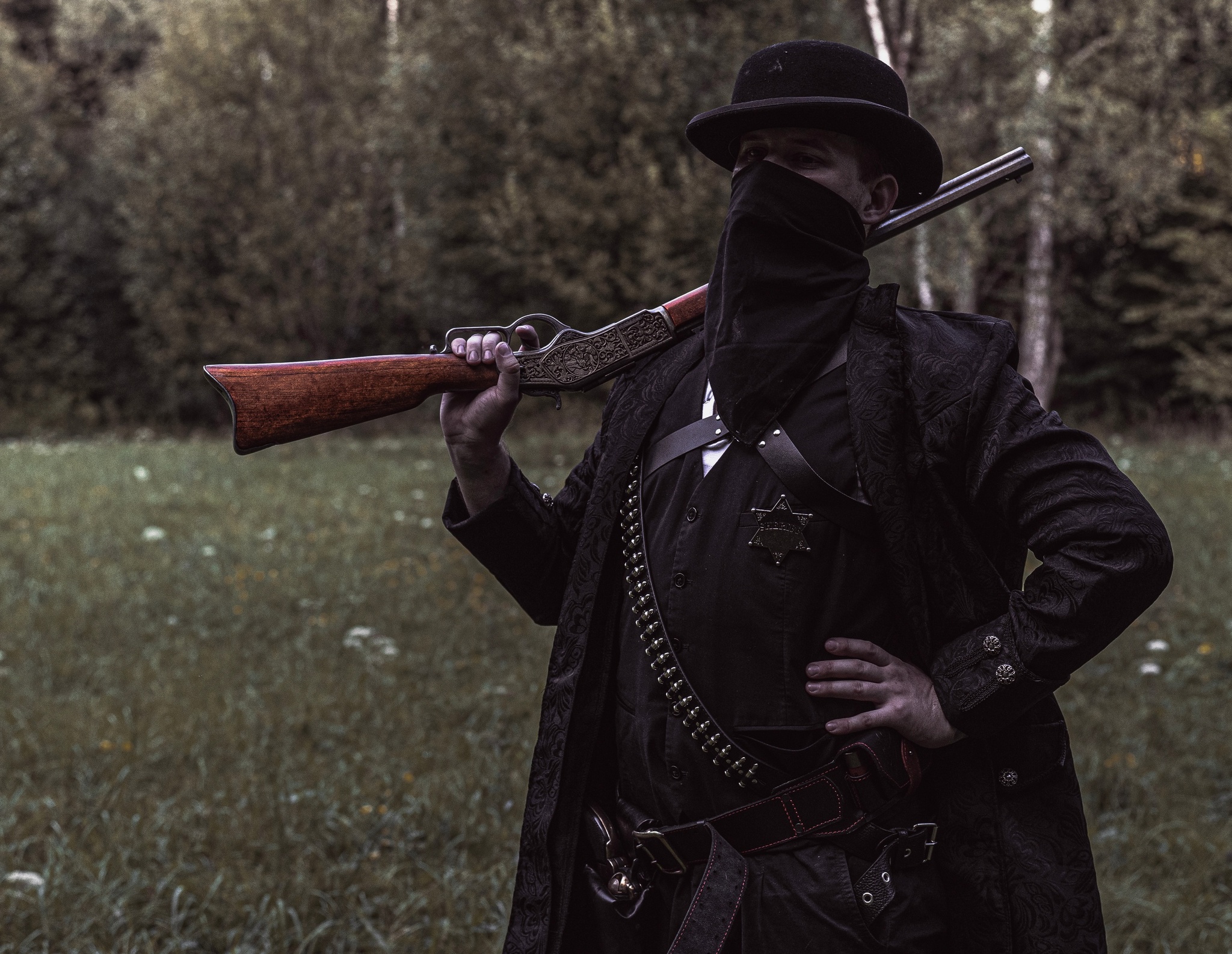 Pikabushnik for 5 years now, I decided to make my first post with cosplay from the game Hunt: Showdown - My, Hunt: Showdown, Cosplay, PHOTOSESSION, Video game, Western film, Longpost, The photo