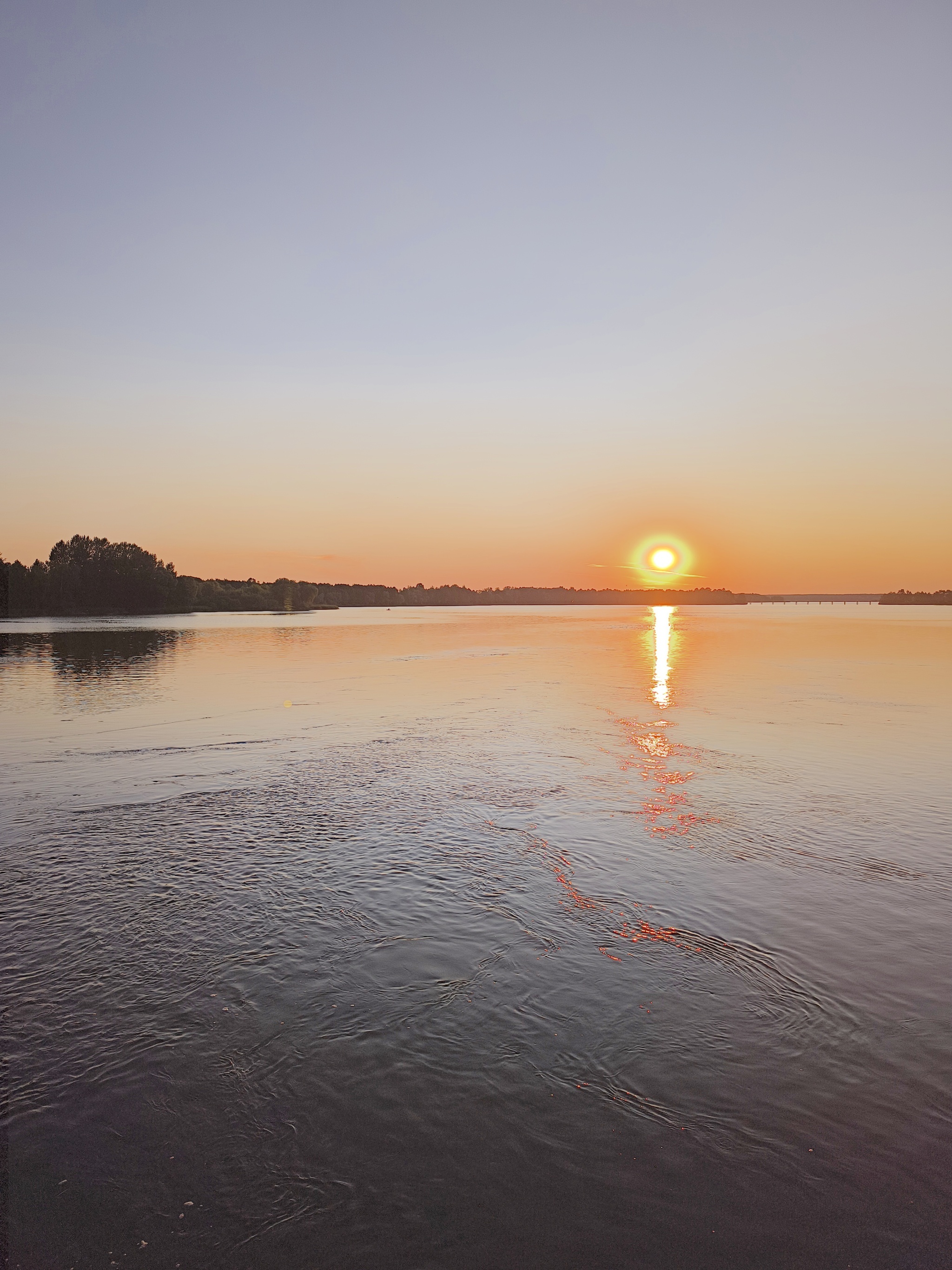 August sunset on the lake - My, Nature, Sunset, Lake, Shatura, Moscow region, Summer, Longpost, Beautiful view, The photo