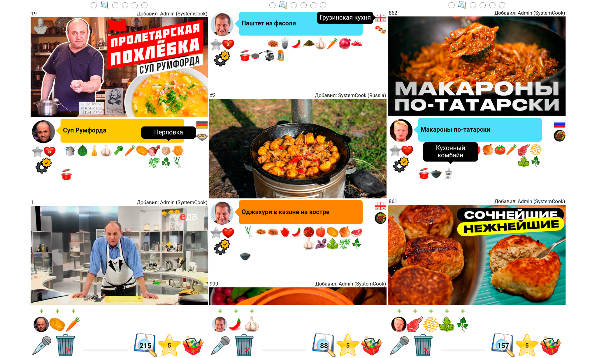 Web version of the culinary Android application SystemCook - My, Youtube, Food, Recipe, Cooking, Preparation, Longpost