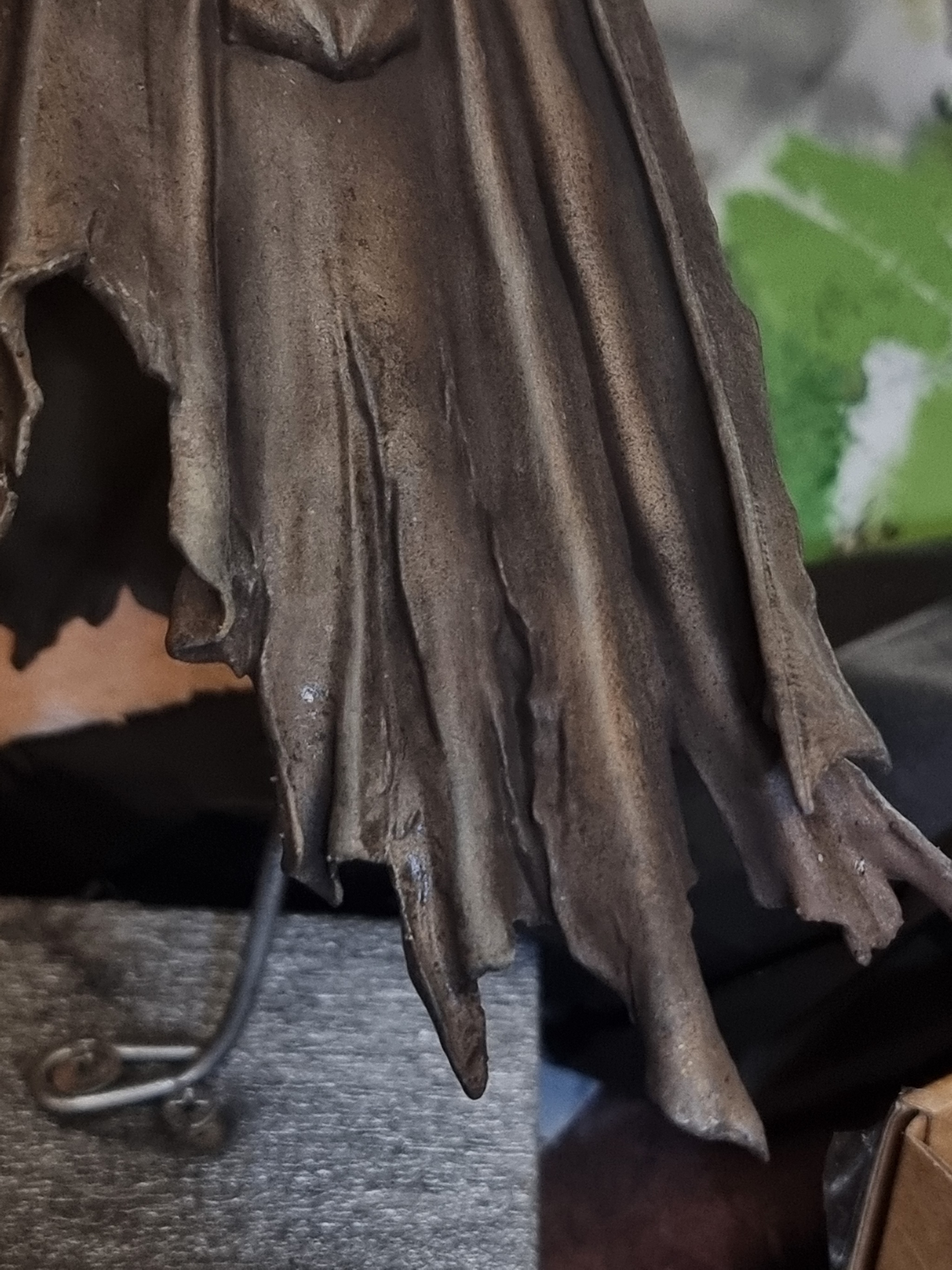 I am painting a ghoul from Fallout for a competition from the authors of the model - My, Painting miniatures, 3D printer, Painting, 3D печать, Painting, Fallout, Scale model, Longpost, Ghoul, Fallout (TV series)