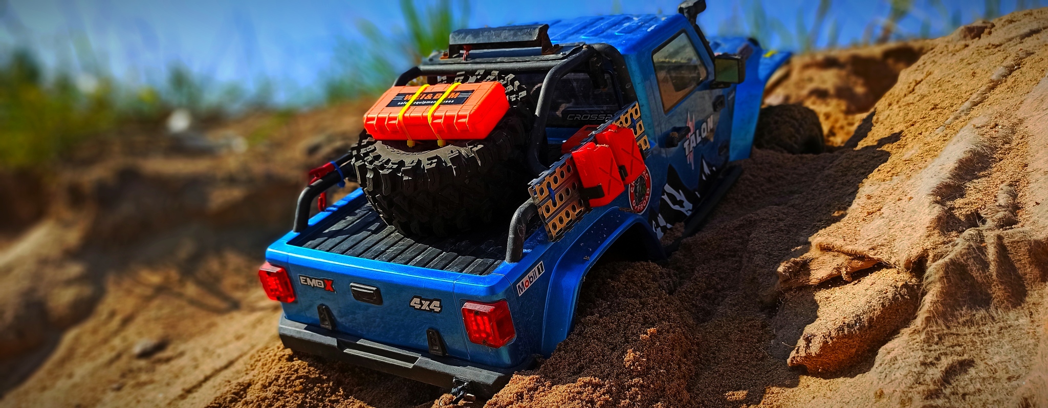 RC Jeep model's Rubicon & Cherokee 4x4 offroad - Моё, Радиоуправляемые модели, Фотография, Игрушки, Хобби, Лето, Длиннопост