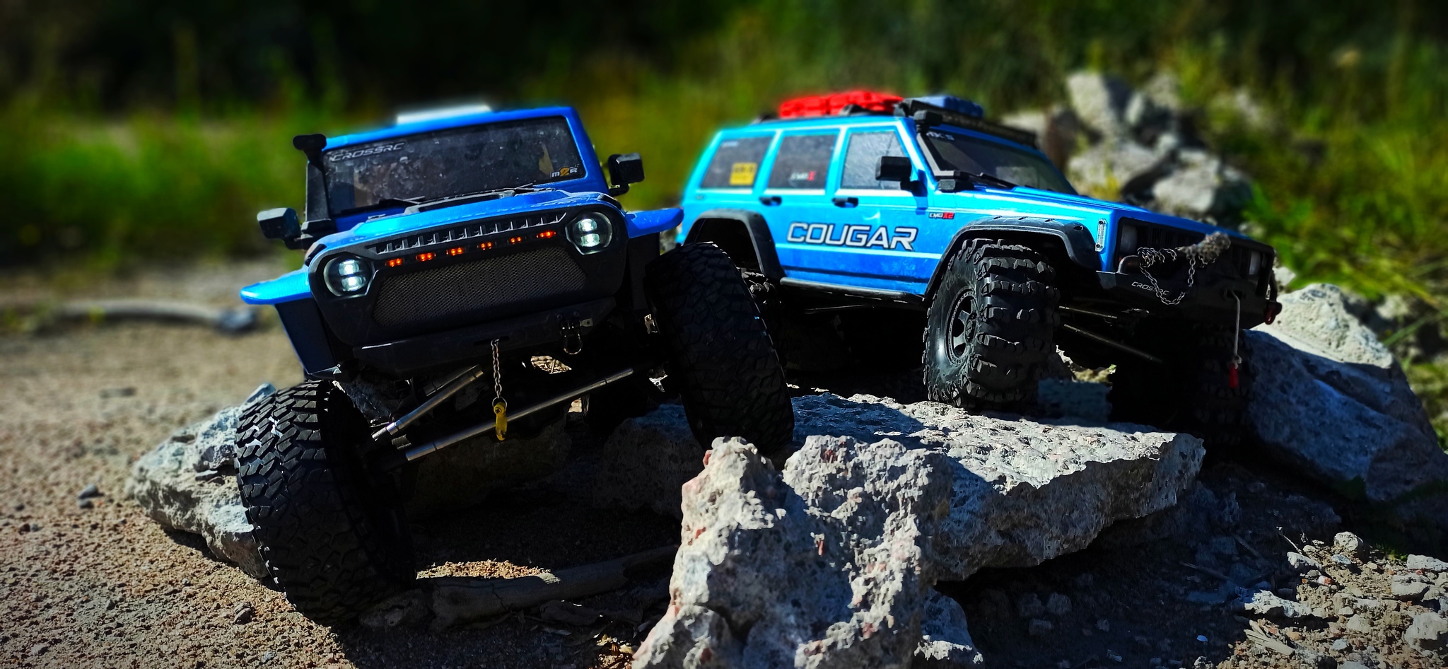 RC Jeep model's Rubicon & Cherokee 4x4 offroad - Моё, Радиоуправляемые модели, Фотография, Игрушки, Хобби, Лето, Длиннопост