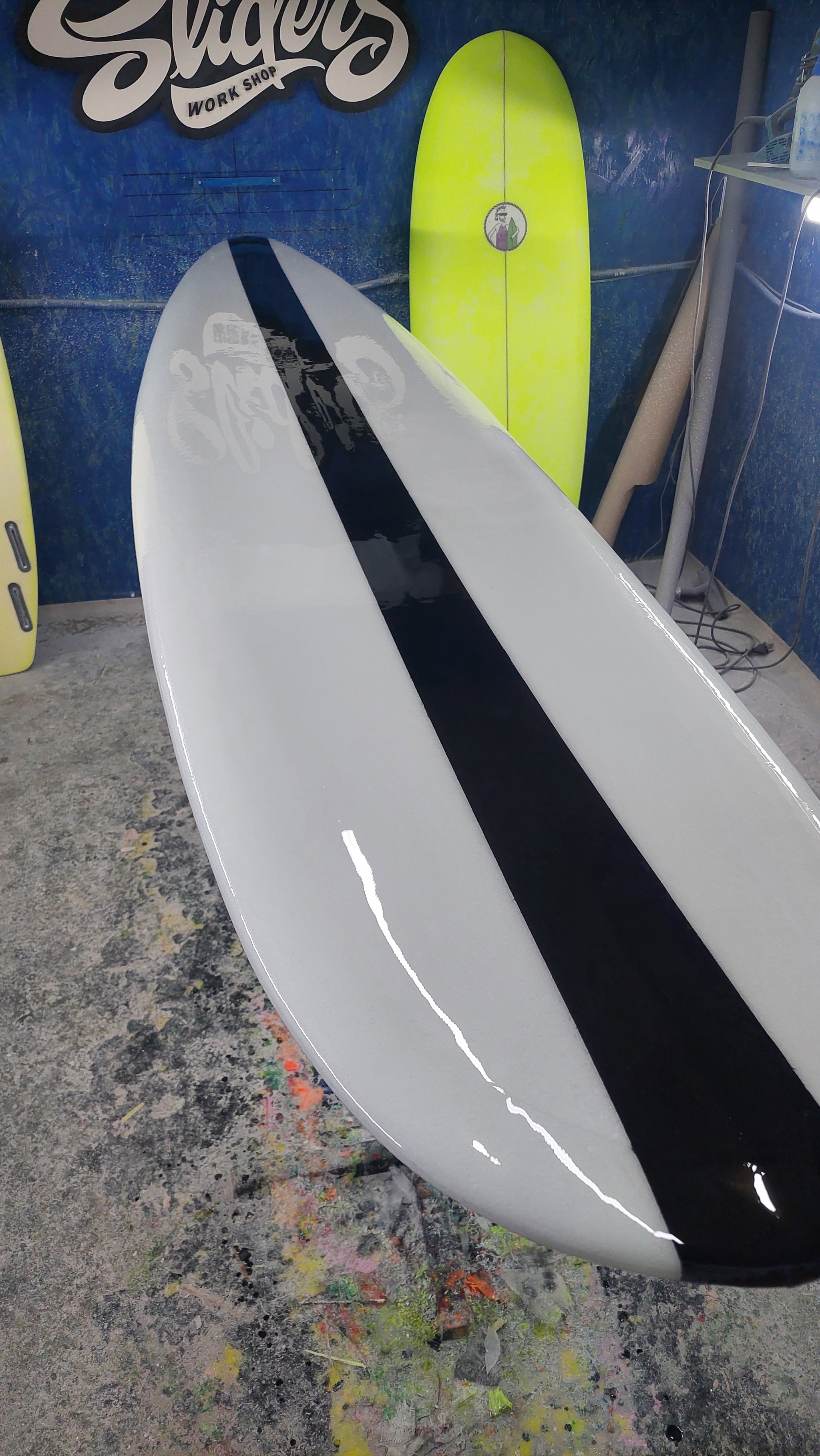 Surfboard, longboard 9'2 White Rebel for a customer from Kamchatka - My, Surfboard, Surfing, Surfer, Kamchatka, Khalaktyrsky beach, Saint Petersburg, Longpost