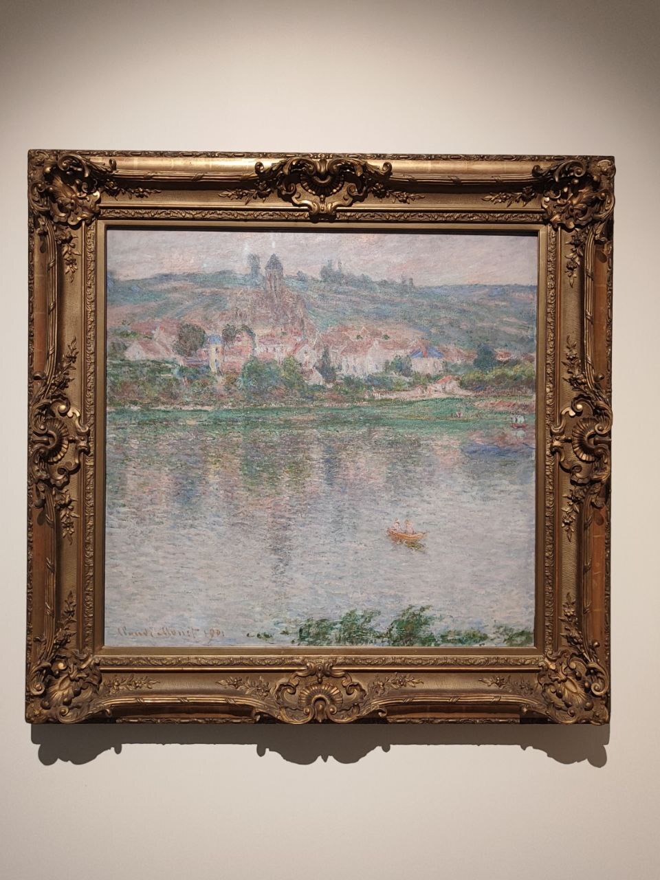 Artist Claude Monet, Museum. A. S. Pushkin, Moscow - My, Art, Oil painting, Canvas, beauty, Author's painting, Claude Monet, Impressionism, Nature, Pushkin Museum of Fine Arts, Gallery, Painting, Longpost