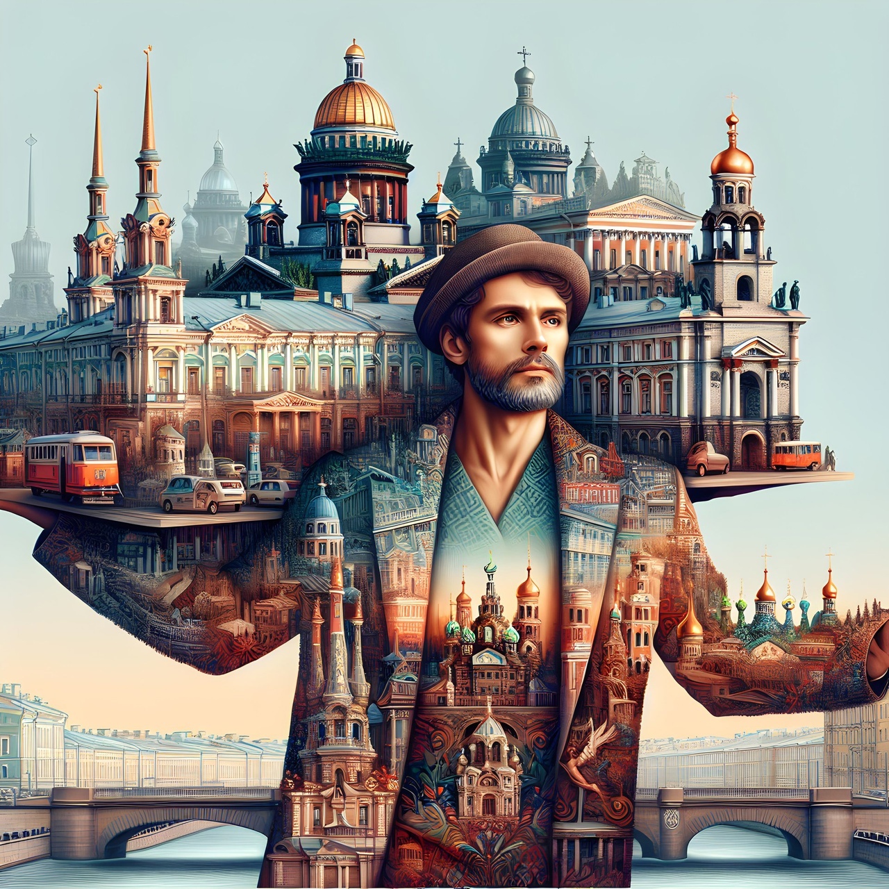 Cities of Russia through the eyes of a neural network. Part II - My, Travel across Russia, sights, Travels, Road trip, Tourism, Neural network art, Нейронные сети, Cities of Russia, A selection, Auto, Motorists, Drive, History, Longpost