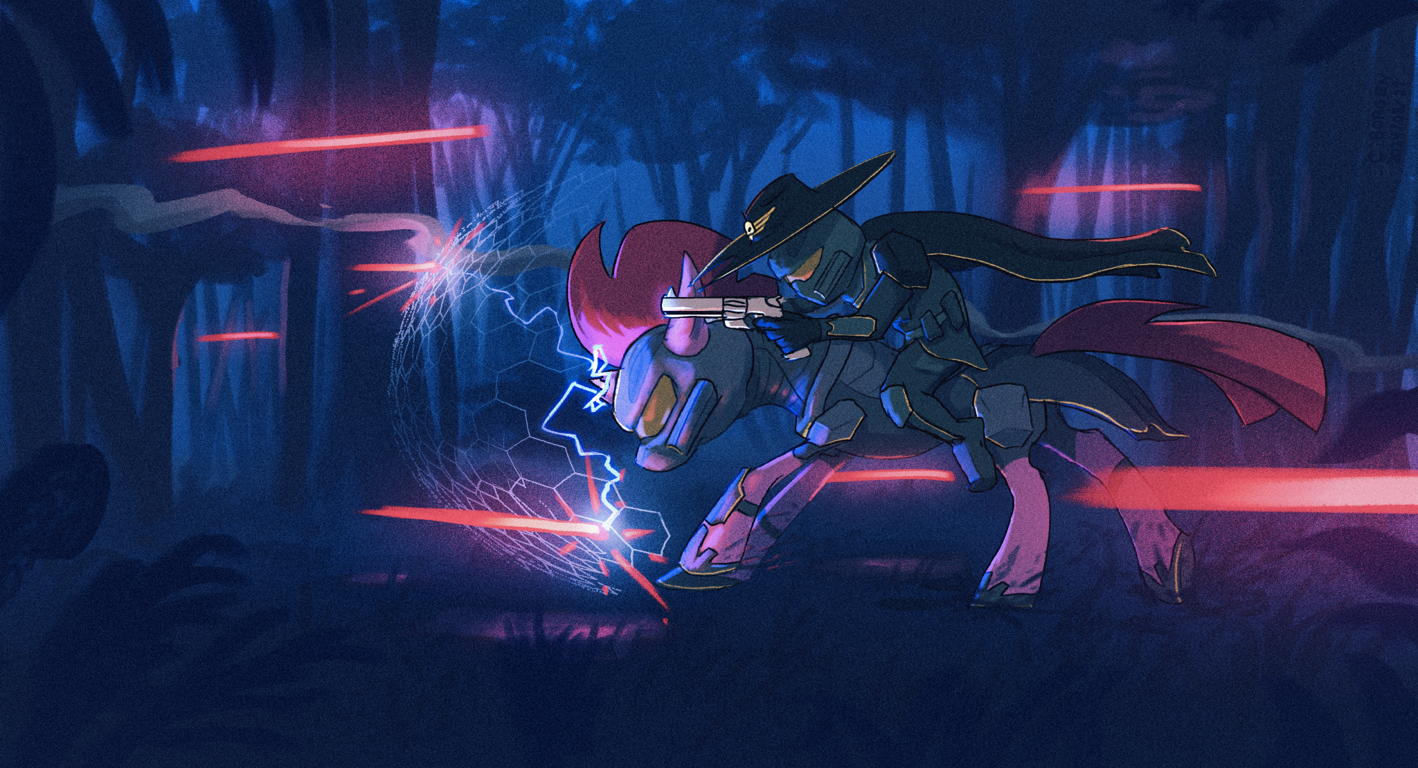 Tempest joined the ranks of the brave Hell Marines - My little pony, Tempest shadow, Ciborgen, Helldivers 2, MLP crossover, Longpost