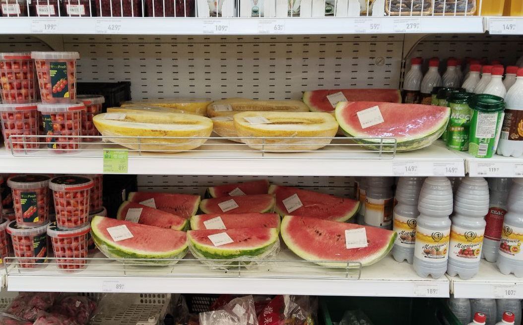 Nobody cares! - My, Right, Sanitary standards, Products, Trade, Khabarovsk, Entrepreneurship, Rospotrebnadzor, Watermelon, Melon, Samberi, Longpost