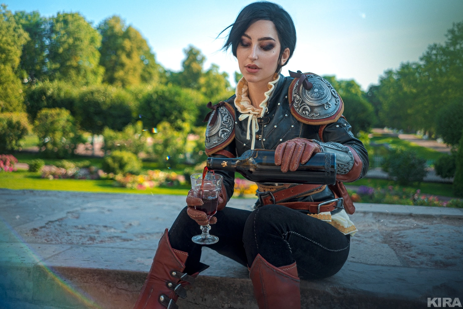 Sianna | The Witcher 3: Wild Hunt - Cosplay, Syanna, The Witcher 3: Wild Hunt, Computer games, CD Projekt, The photo, VKontakte (link), Longpost