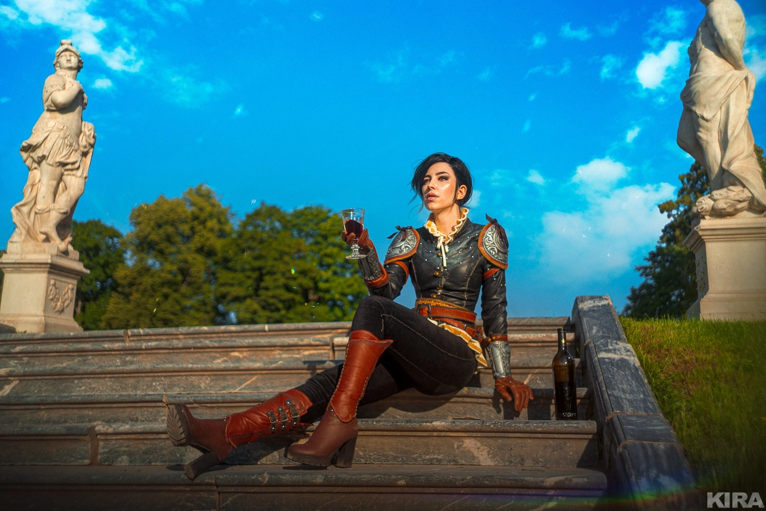 Sianna | The Witcher 3: Wild Hunt - Cosplay, Syanna, The Witcher 3: Wild Hunt, Computer games, CD Projekt, The photo, VKontakte (link), Longpost