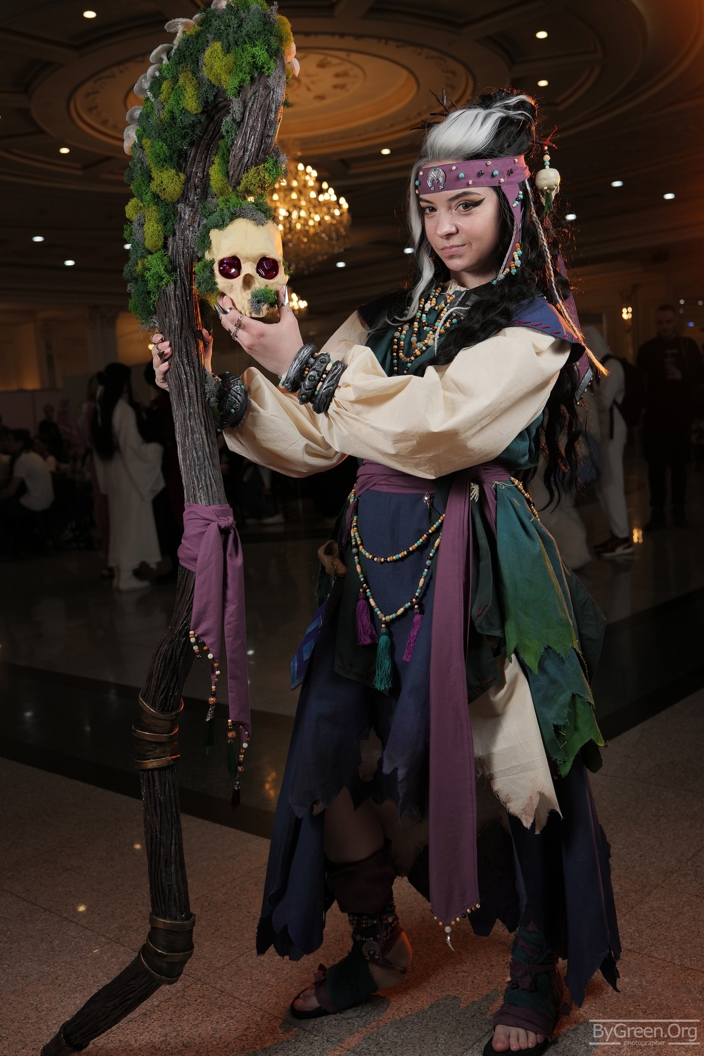 Yaginya from SUPERCON 2024 - My, Cosplayers, Cosplay, Girls, Baba Yaga, Slavic mythology, The photo, Longpost