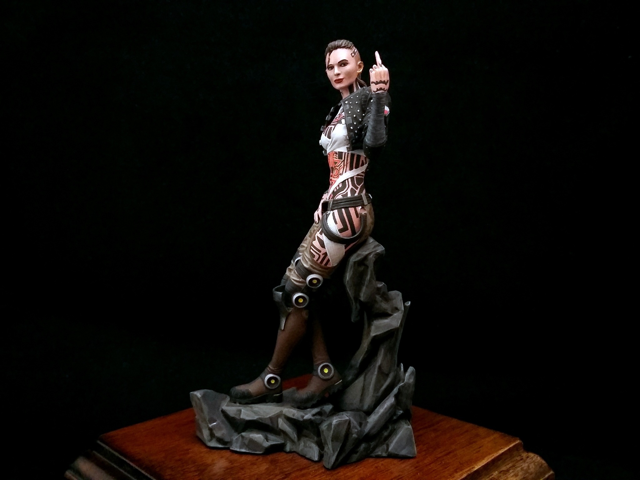 Jack (Mass Effect) - My, Mass effect, Figurines, Hobby, Longpost