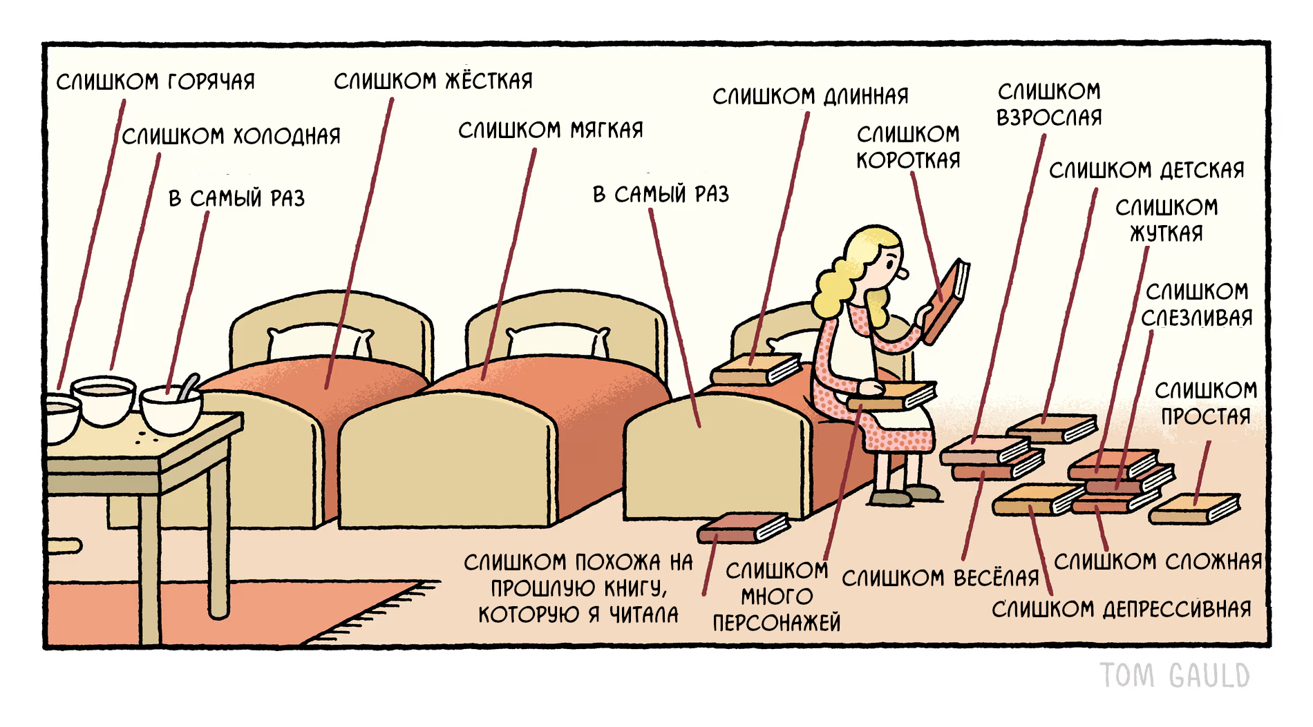 Choice - Comics, Tom gauld, Translated by myself, Books