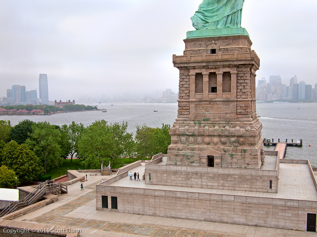 Statue of Liberty. What does it look like inside - My, Statue of Liberty, USA, sights, Art, Video, Soundless, Longpost