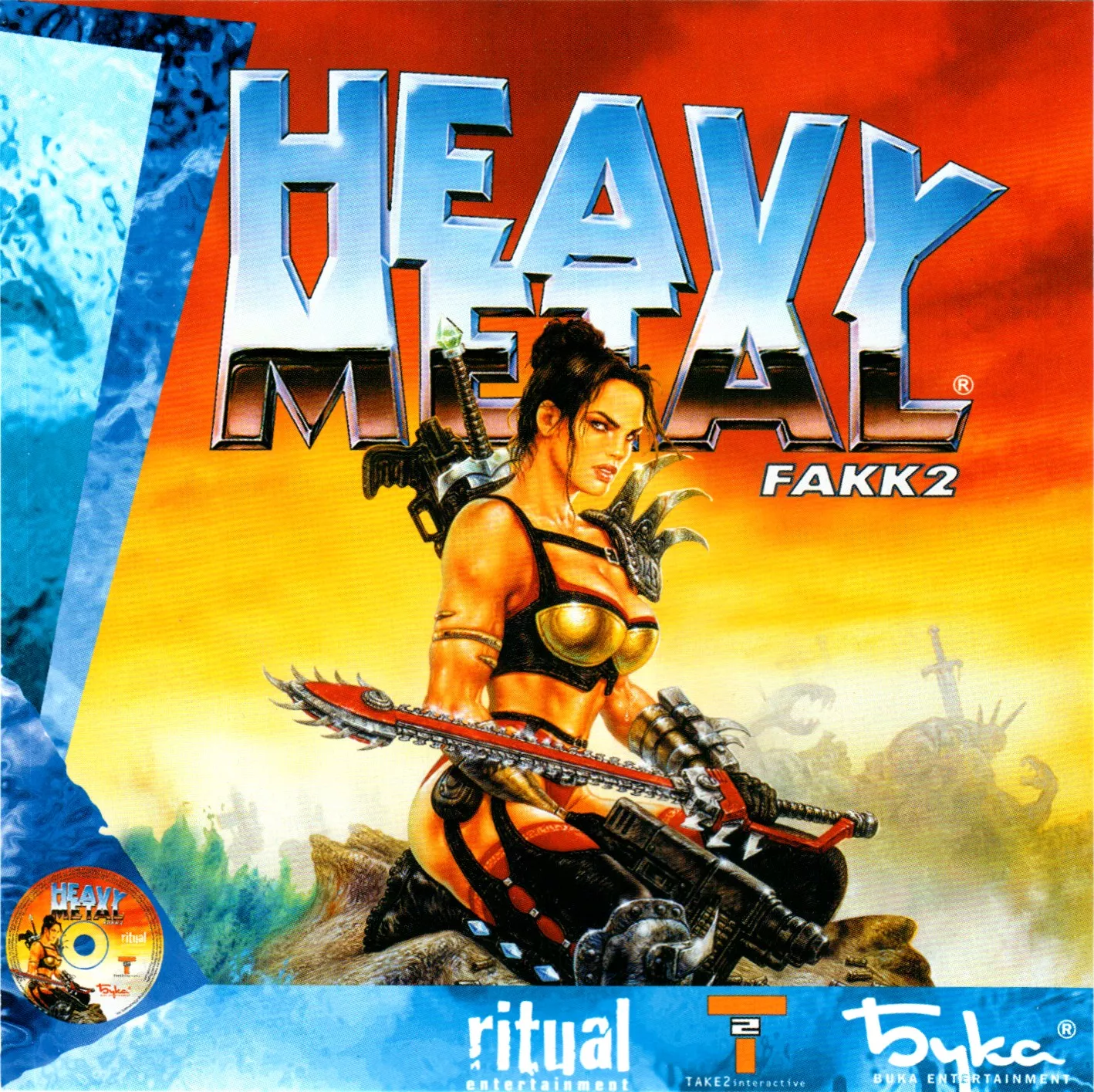 Игры от Buka Entertainment: Heavy Metal F.A.K.K 2 (2000) - Игровой ПК, Старый ПК, Компьютер, Компьютерное железо, Раритет, Ностальгия, Компьютерные игры, Технологии, Вертикальное видео, Видео, Длиннопост