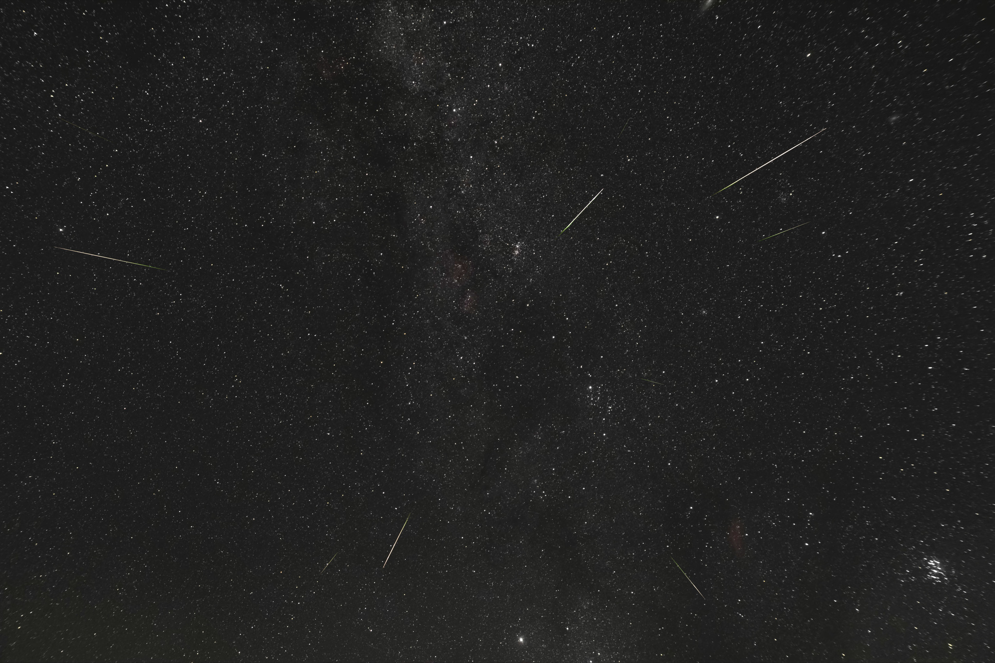 Radiant Perseid - My, Astrophoto, Stars, Starry sky, Night, Milky Way, Perseids, Meteor