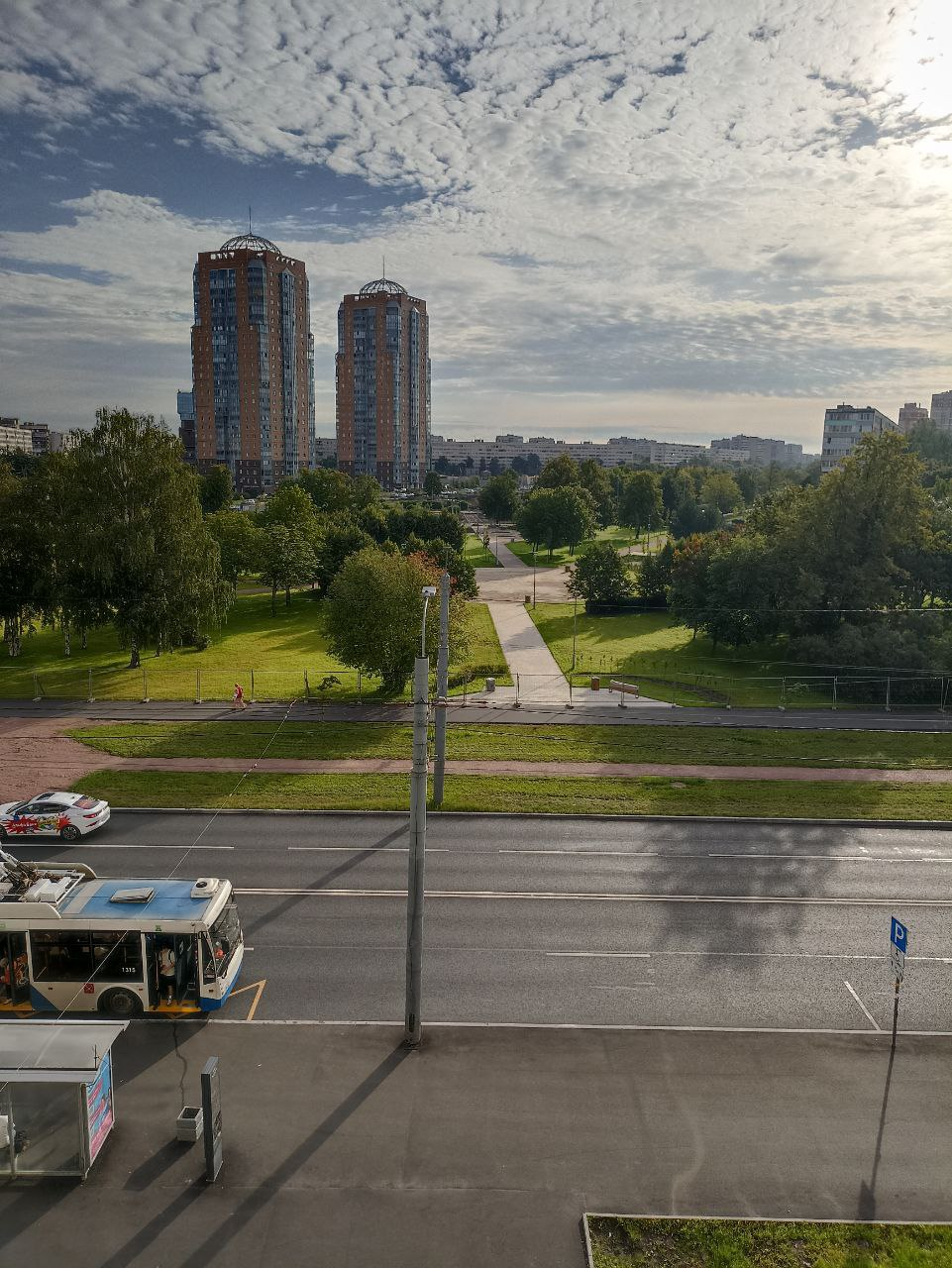 Ад перфекциониста - Моё, Санкт-Петербург, Купчино, Благоустройство, Парк, Сквер, Городская среда, Вид из окна, Ад перфекциониста, Перфекционизм, Дорожка, Длиннопост