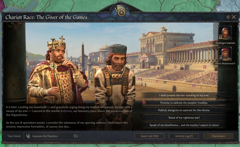 Dev Diary #152 Crusader Kings III - Byzantine Atmosphere (Part 1) - Computer games, Paradox Interactive, Translation, Стратегия, Longpost, Crusader Kings III