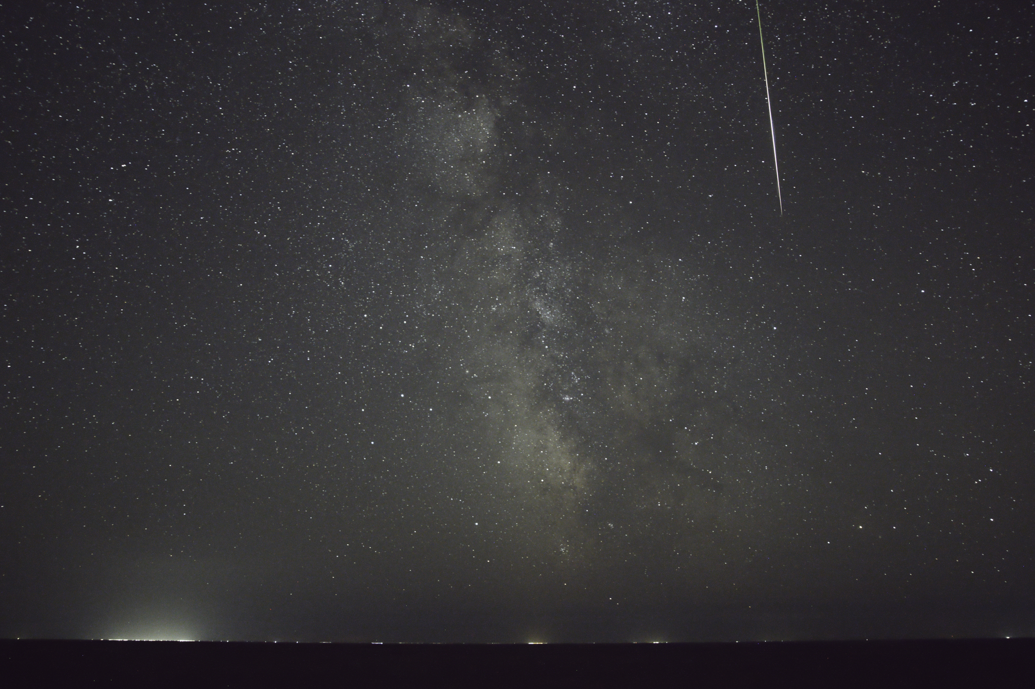 Perseid - My, Astrophoto, Stars, Starry sky, Night, Milky Way, Night shooting