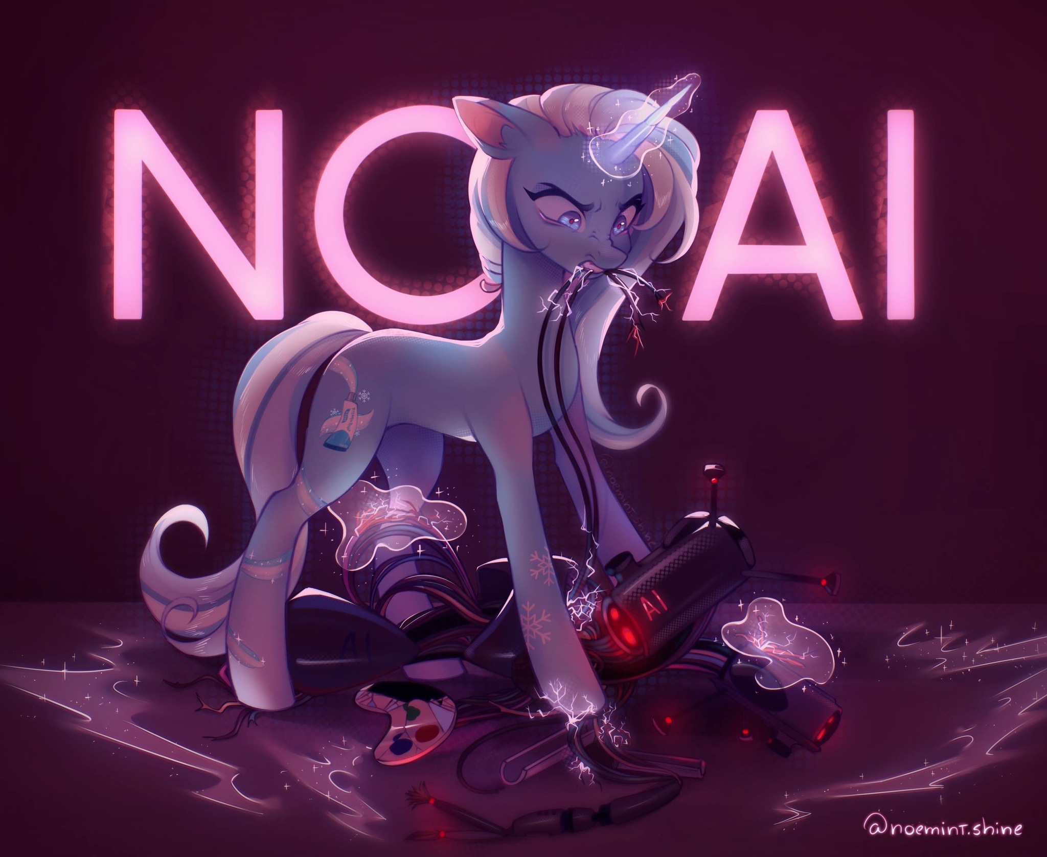 They even trashed the peek-a-boo - My little pony, Art, PonyArt, Original character