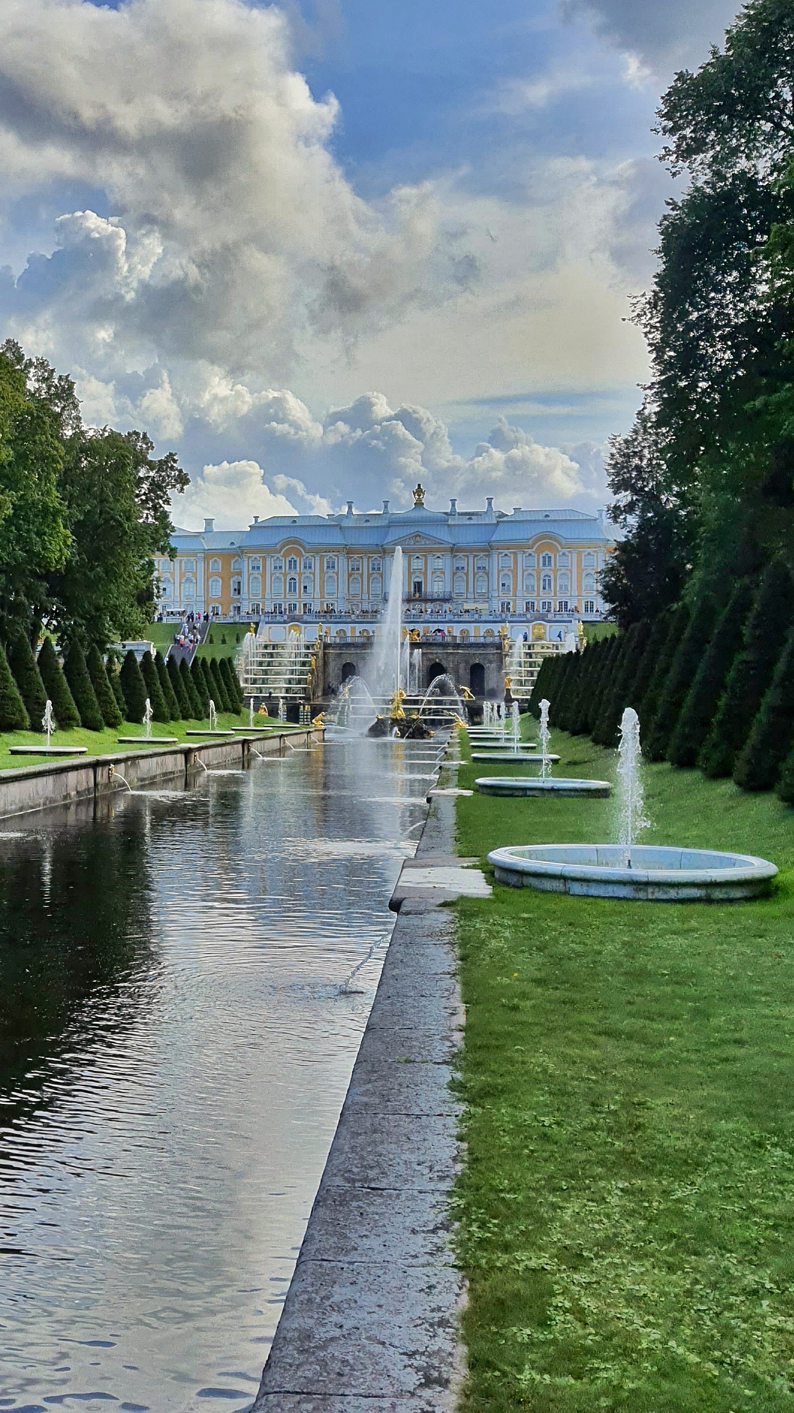 Peterhof, 2024 - My, Peterhof, Mobile photography, Fountain, Longpost