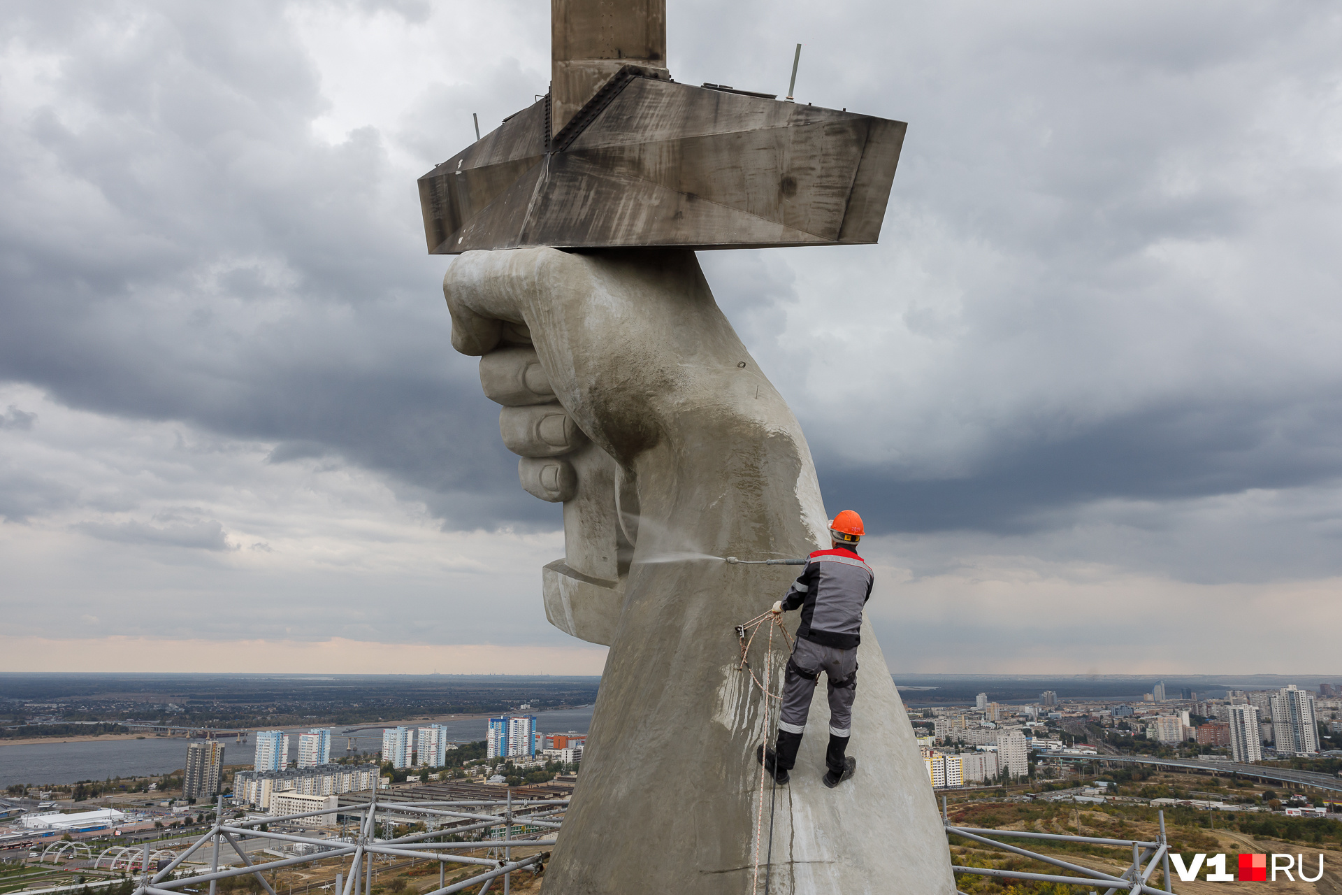 What the Motherland looks like inside. Virtual journey inside the colossus - My, Motherland, Art, Sculpture, History (science), Longpost, Telegram (link)