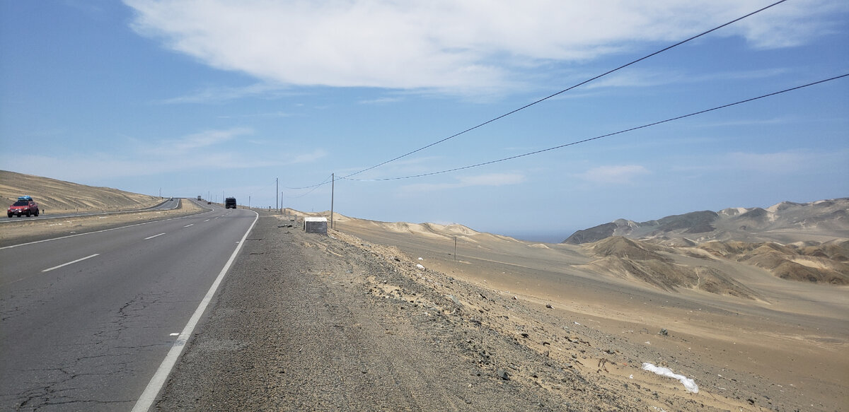 Solo Cycling Expedition in South America. Part 3 Peru. Chapter 71. Playa Chica (Beach Girl) - My, Bike trip, Travels, A bike, South America, Solo travel, Bike ride, Cyclist, Peru, Road, The mountains, Andes, Hike, Ocean, Pacific Ocean, Longpost, The photo