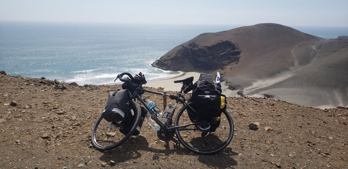 Solo Cycling Expedition in South America. Part 3 Peru. Chapter 72. Patilvilka - My, Bike trip, A bike, Travels, Bike ride, South America, Cyclist, Hike, Pacific Ocean, Ocean, The mountains, Andes, The rocks, Longpost, The photo