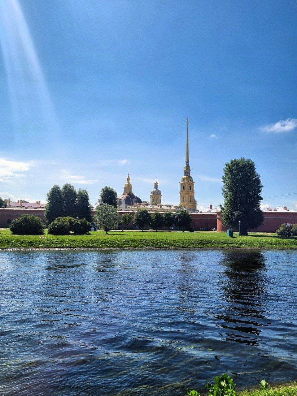 Unusual camera angle of the Peter and Paul Fortress - My, Saint Petersburg, Peter-Pavel's Fortress, The photo