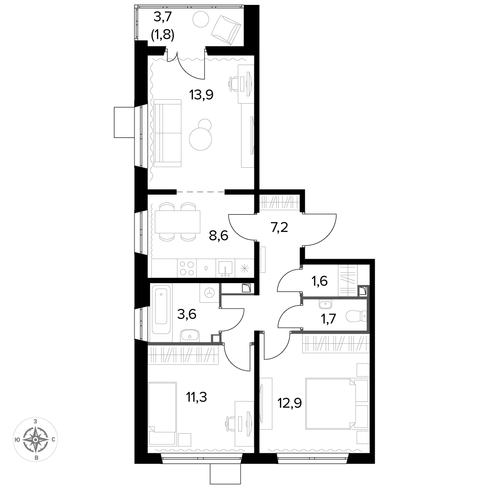 Question about the residential complex 1 Leningradsky from 1 DSK - New building, Apartment, Lodging, Buying a property, The property, Mortgage, Question, Ask Peekaboo, Mat, Longpost