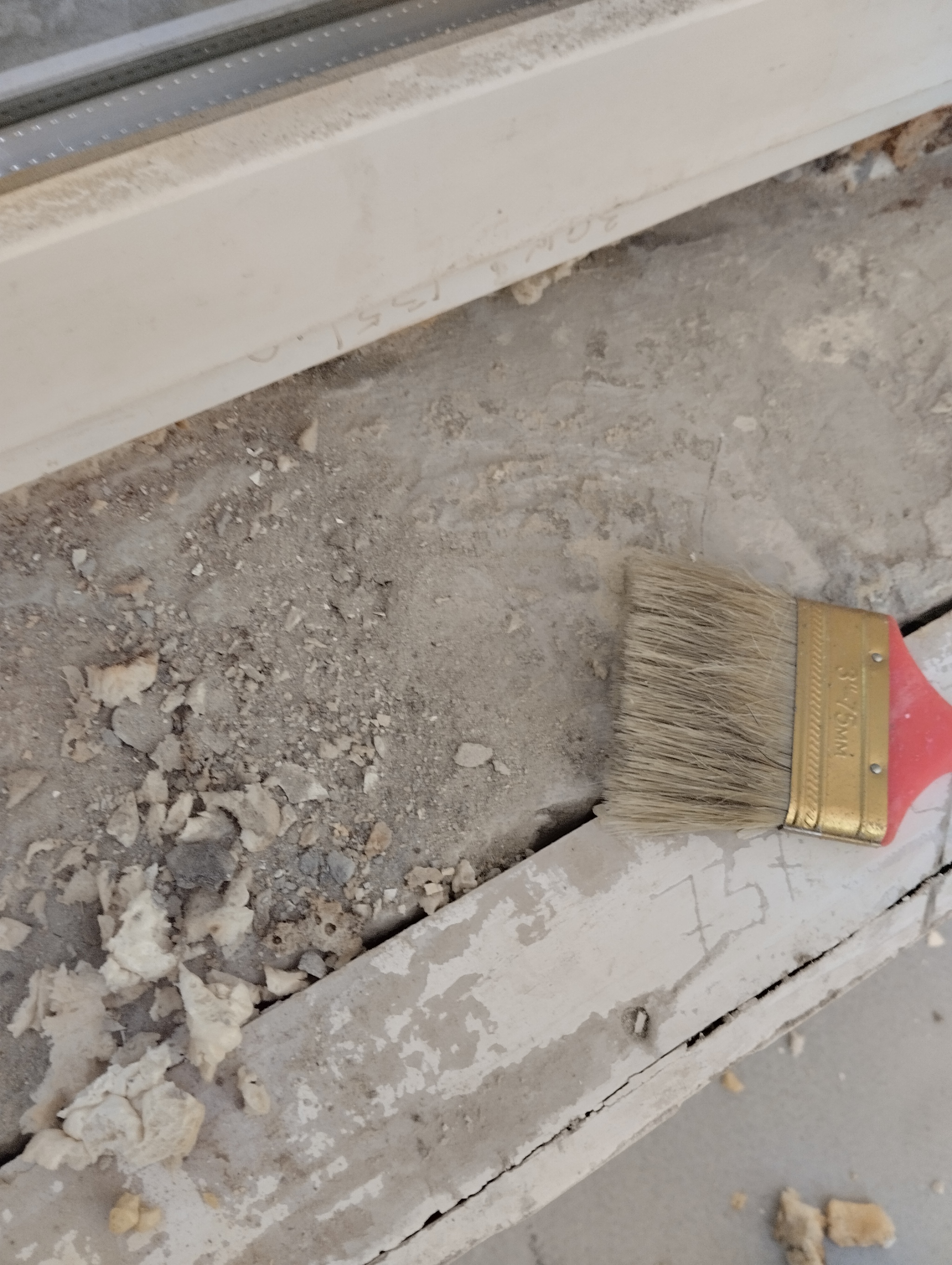 How to make it normal under the windowsill - My, Repair, Wallpaper, Home construction, Building, Decorative plaster, Master, Rukozhop, With your own hands, Mat, Longpost, Needlework with process