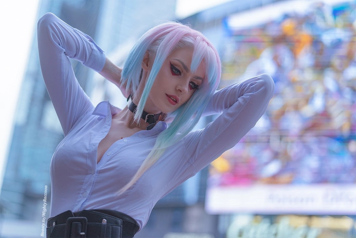 Lucy | Cyberpunk: Edgerunners - Cosplay, Lucy (Edgerunners), Cyberpunk: Edgerunners, The photo, VKontakte (link), Longpost