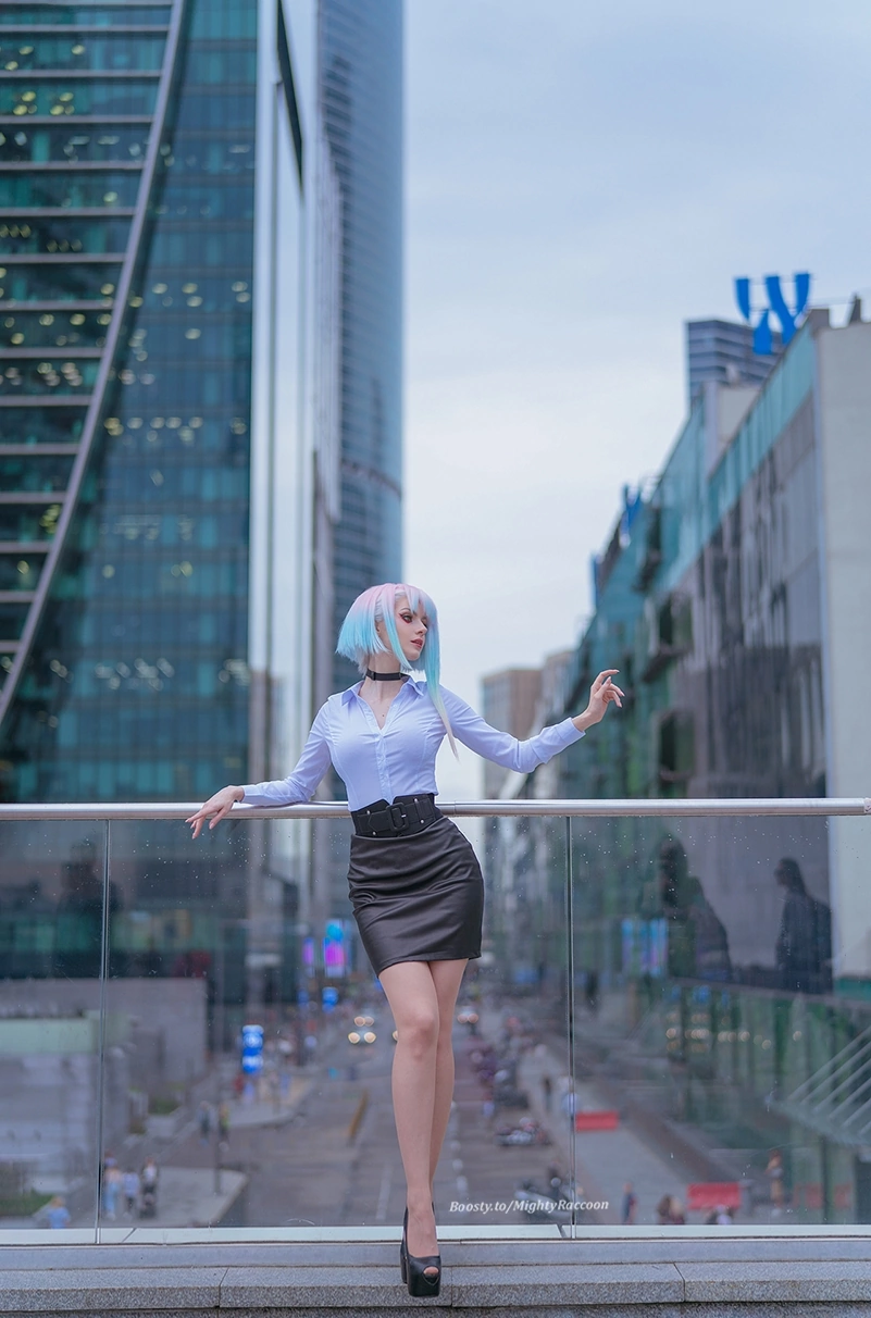 Lucy | Cyberpunk: Edgerunners - Cosplay, Lucy (Edgerunners), Cyberpunk: Edgerunners, The photo, VKontakte (link), Longpost