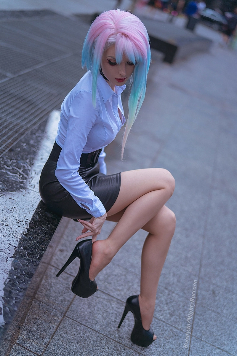 Lucy | Cyberpunk: Edgerunners - Cosplay, Lucy (Edgerunners), Cyberpunk: Edgerunners, The photo, VKontakte (link), Longpost