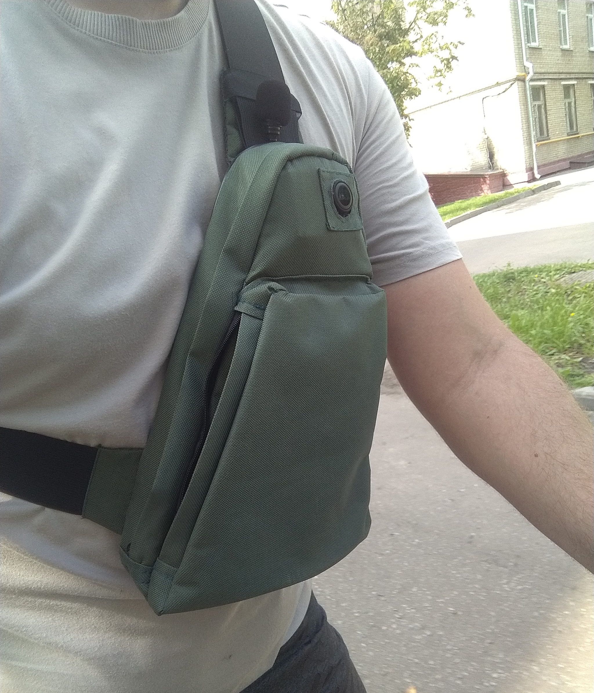 Review of cycling gadgets: handlebar bag with solar panels and chest bag-registrator - My, Russia, Travels, Сумка, Courier, Needlework, Creation, Longpost, Needlework with process