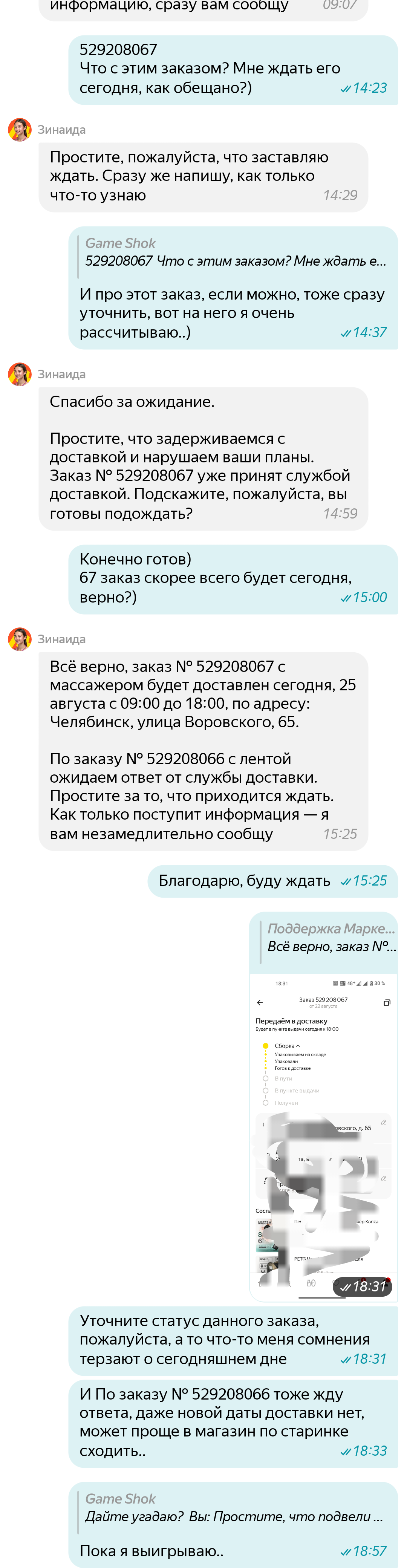 We have a heartfelt chat with Yandex support - My, Yandex., Yandex Market, Support service, Marketplace, Longpost