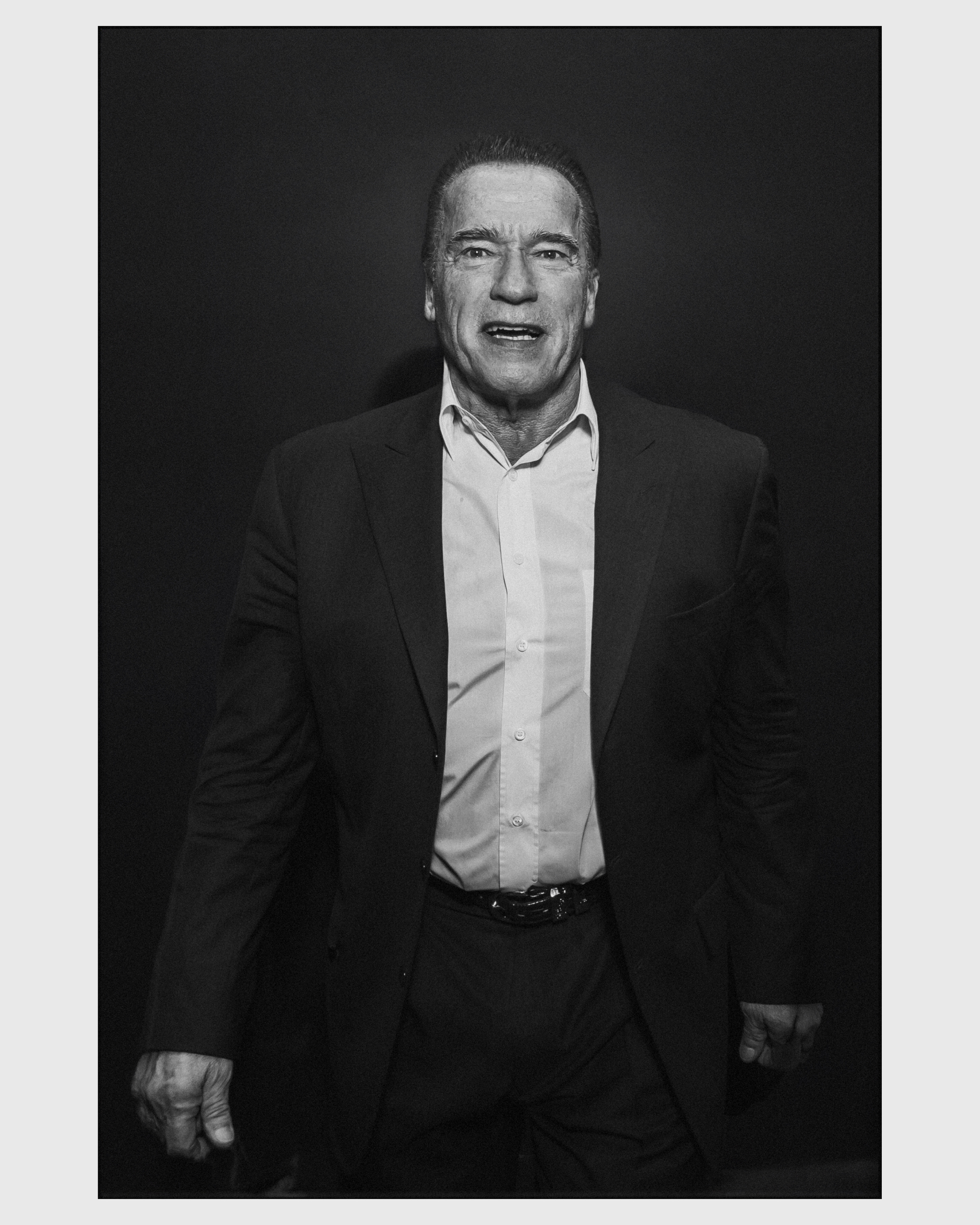 6 years ago I photographed Arnold Schwarzenegger when he came to Russia for a business forum - My, Arnold Schwarzenegger, The photo, Portrait, Actors and actresses