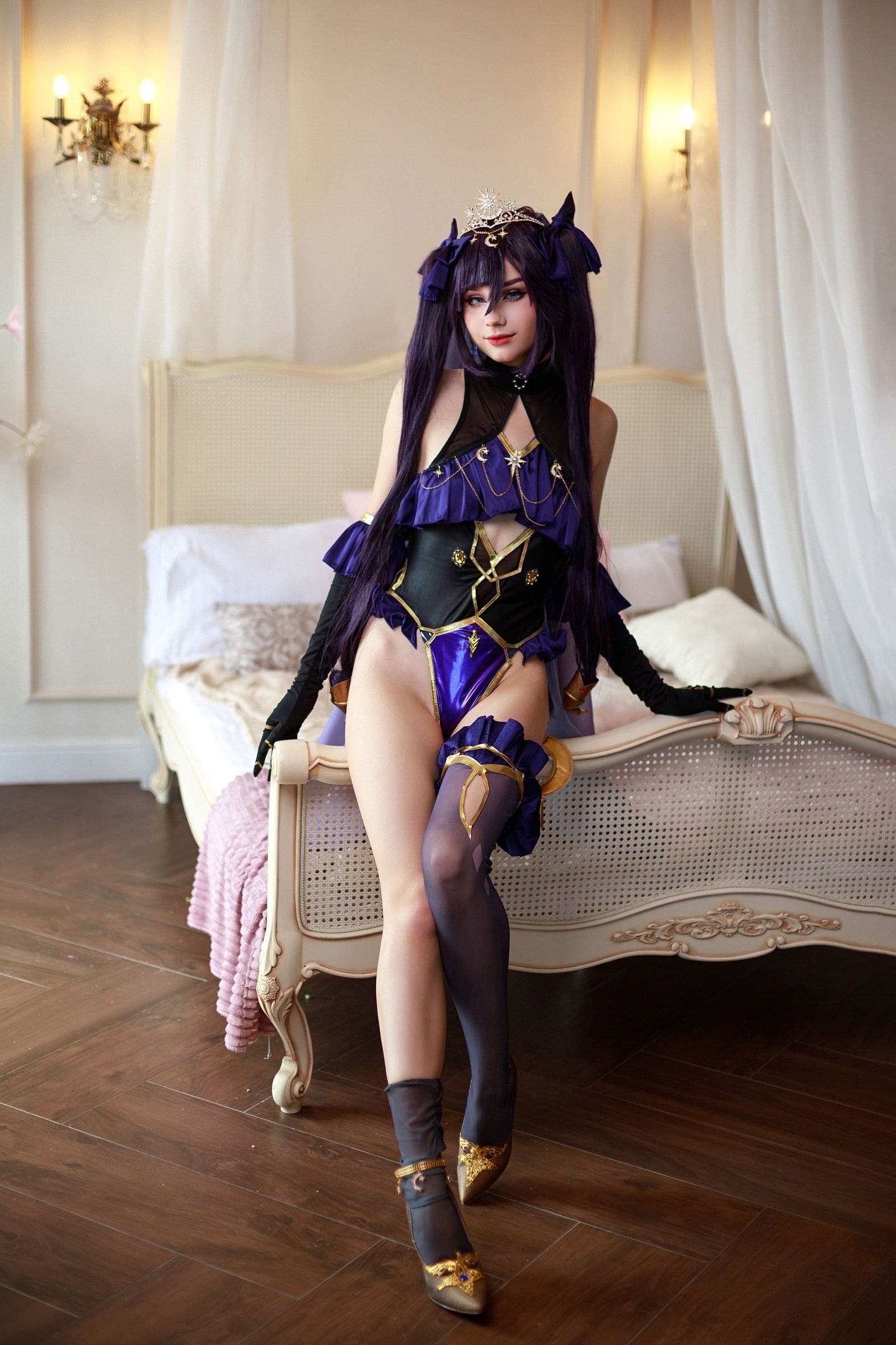 Mona (Mayushi) - The photo, Cosplay, Cosplayers, PHOTOSESSION, Mona (genshin impact), Genshin impact, Longpost