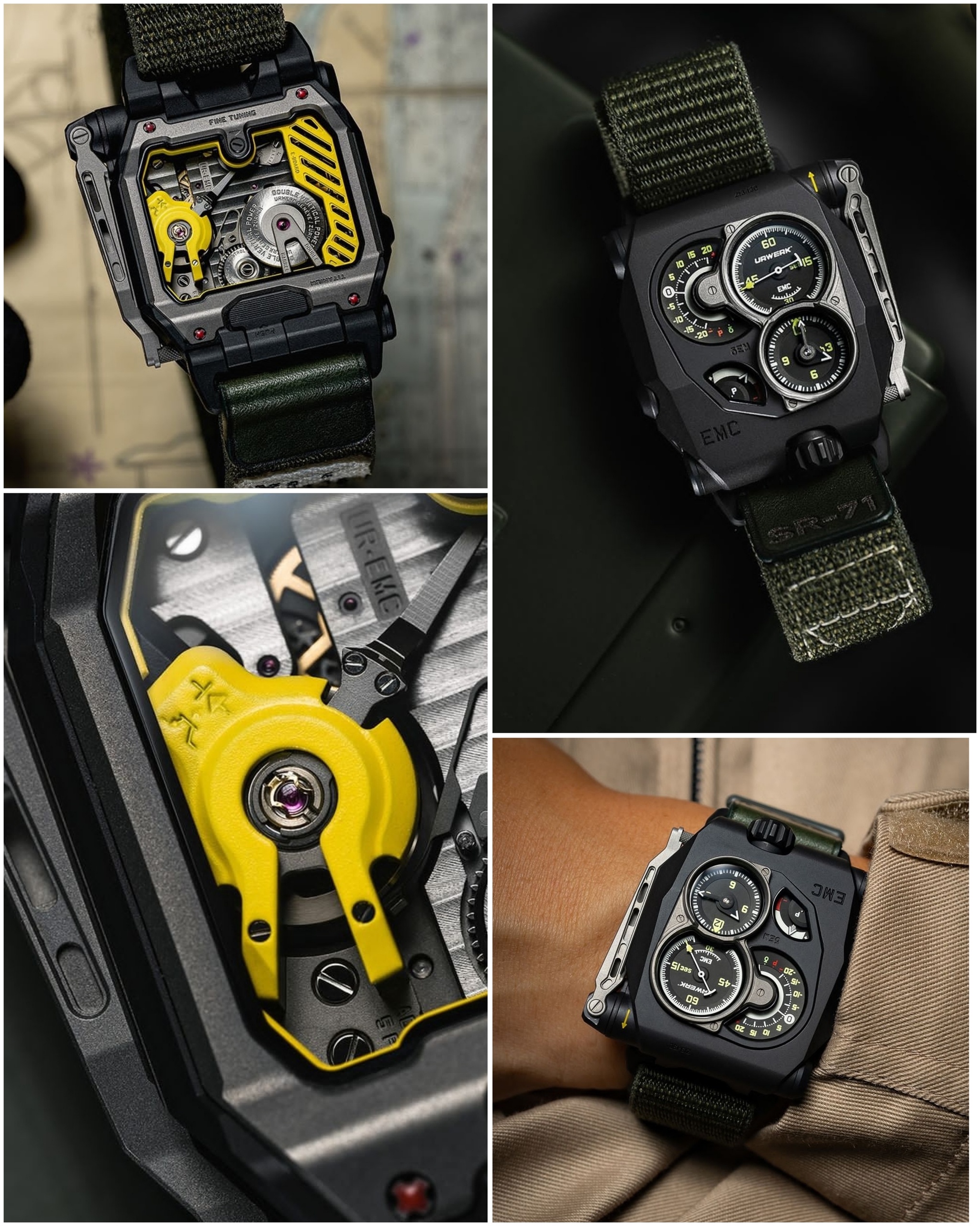 Новинка Urwerk к 10-летию знаковой модели EMC - Моё, Часы, Коллекционирование, Аксессуары, Сборка, Наручные часы, Коллекция, Мужское, Изделия из кожи, Хорошие новости, Техническая новинка, Новинки, Мастерская, Длиннопост